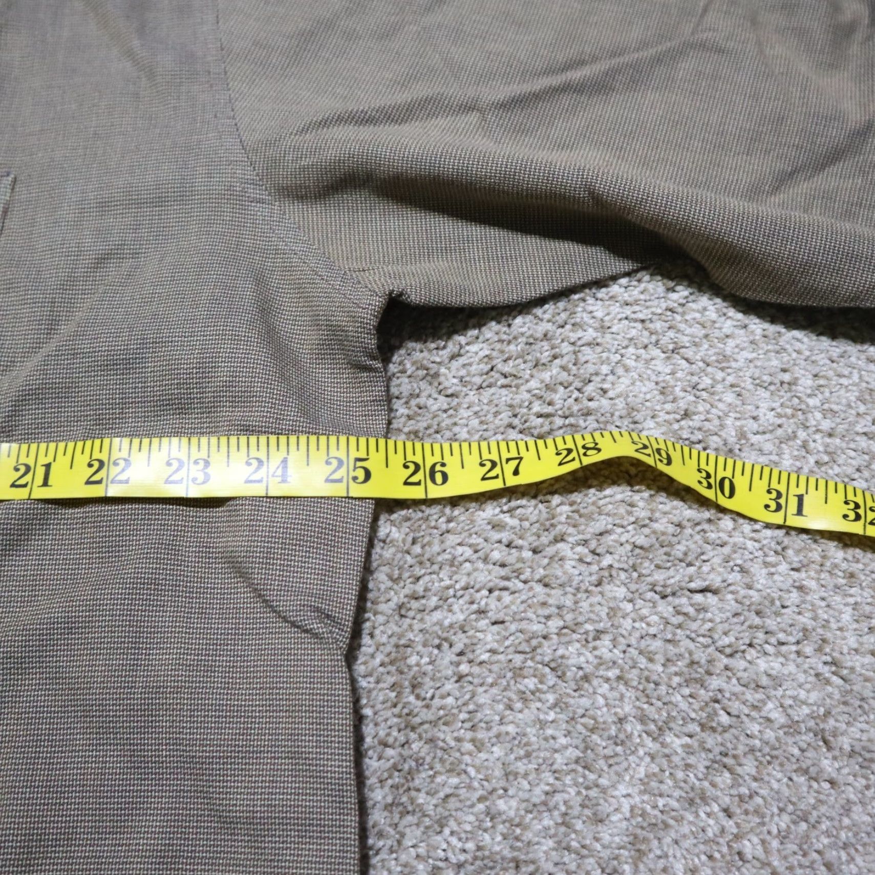 Perry Ellis PERRY ELLIS Brown Button-Up Long Sleeve Shirt Adult Men's Size 17 Regular Casual Classic Size US XL / EU 56 / 4 - 5 Thumbnail