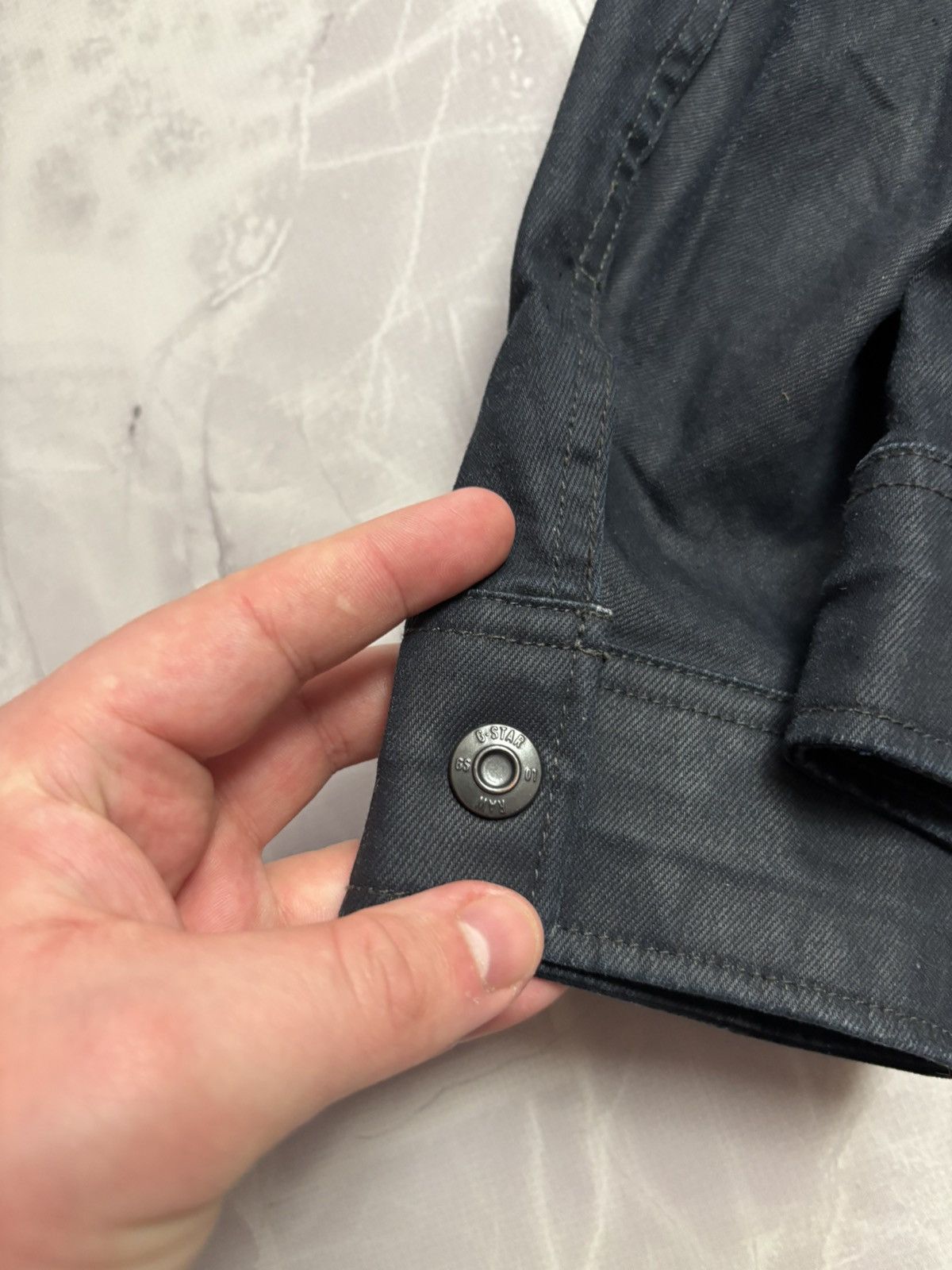 G-Star G-Star RAW Arc Zip Deconstructed 3D Slim Denim Jacket Mens L Size US L / EU 52-54 / 3 - 9 Thumbnail