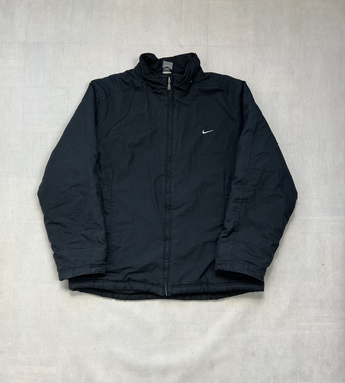 Nike × Vintage Winter Jacket Nike vintage 00’s black zipped Size US L / EU 52-54 / 3 - 2 Thumbnail