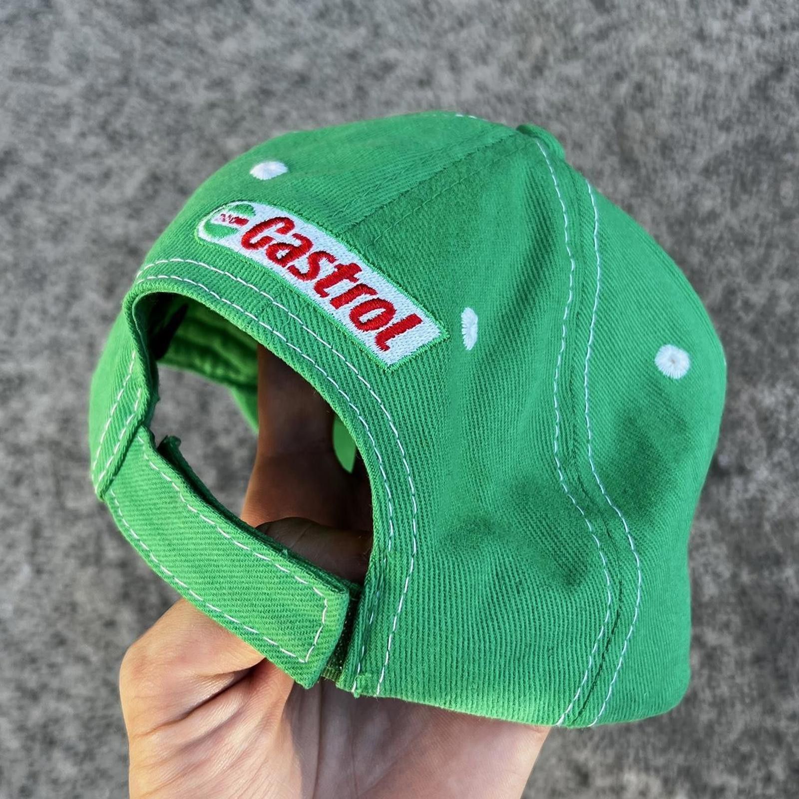 Fox Racing Green Castrol Racing Cap 🏁 Size ONE SIZE - 3 Thumbnail