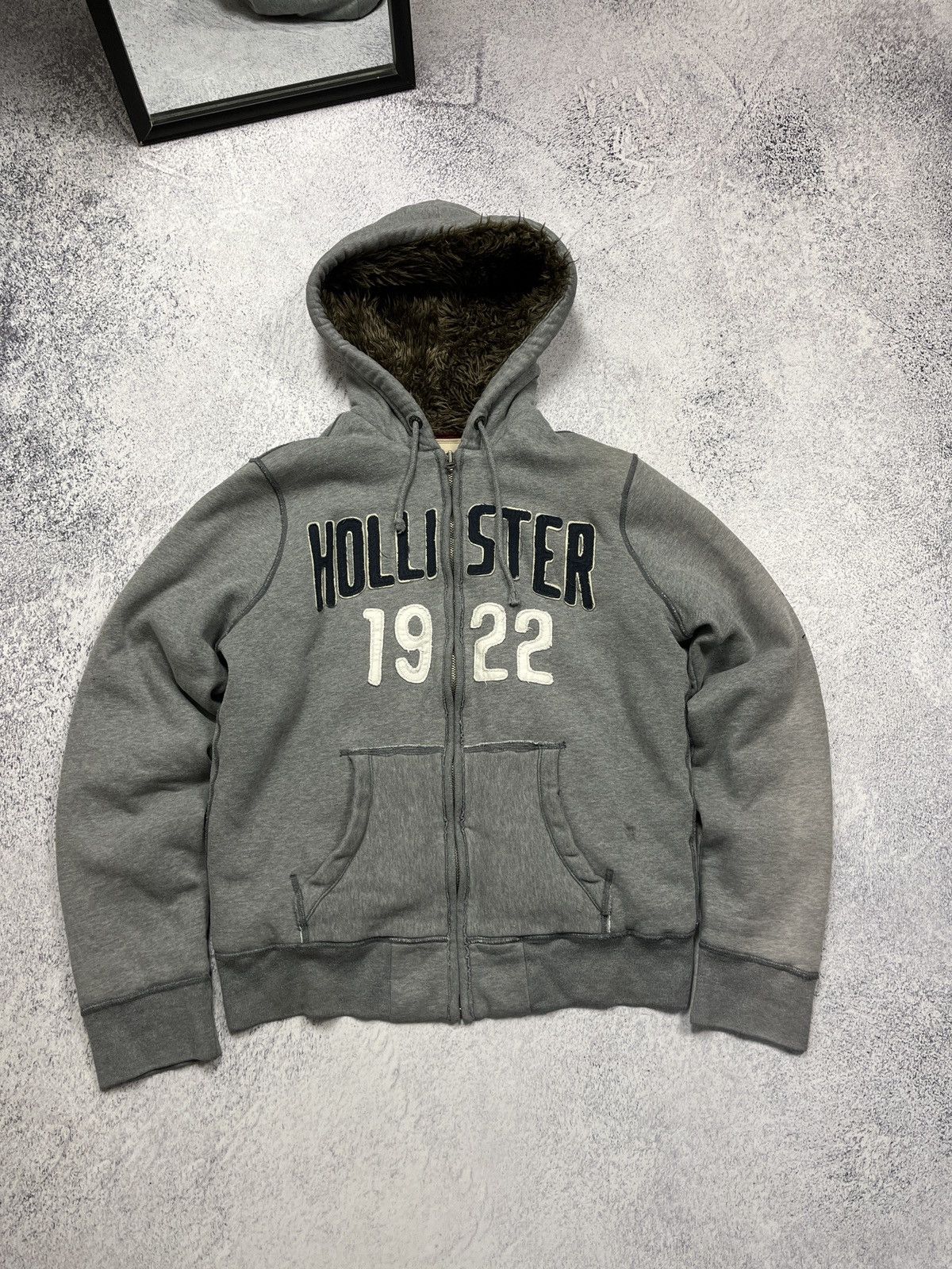 Hollister Y2K Holister Faux Fur Zip Hoodie LGB if6was9 Japanese Style Size US L / EU 52-54 / 3 - 1 Thumbnail
