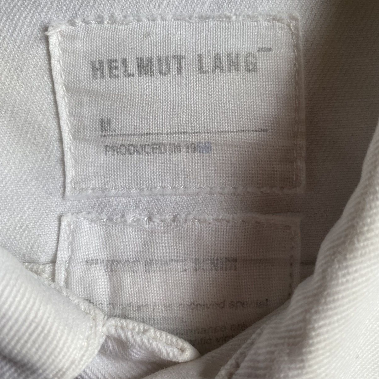 Helmut Lang 1999 Archive Low Two Pocket Denim Trucker Size US S / EU 44-46 / 1 - 4 Thumbnail