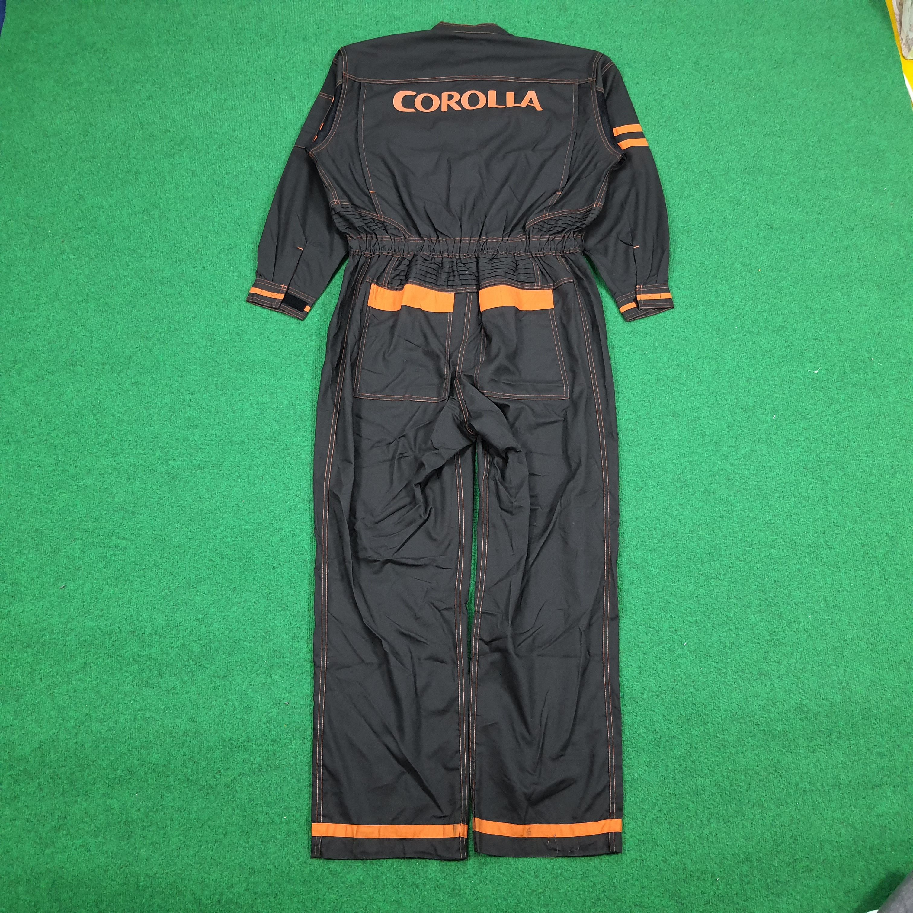 Japanese Brand × Vintage Vintage Toyota Tecno Japan Racing Brand Motorsports Coverall Size US L / EU 52-54 / 3 - 2 Thumbnail