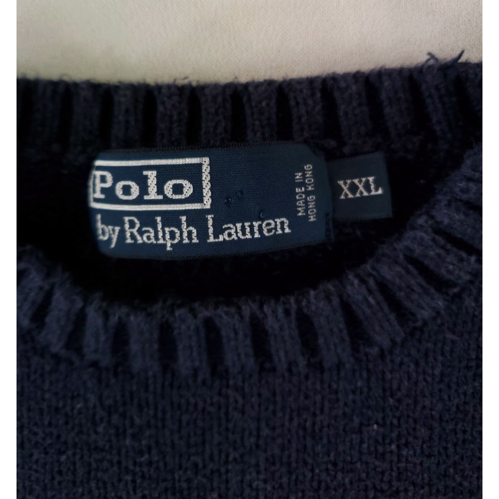Polo Ralph Lauren Polo Ralph Lauren Sweater Cotton Crew Neck Long Sleeve Blue Mens XXL Pullover Clothing Men 2XL Size US XXL / EU 58 / 5 - 4 Thumbnail