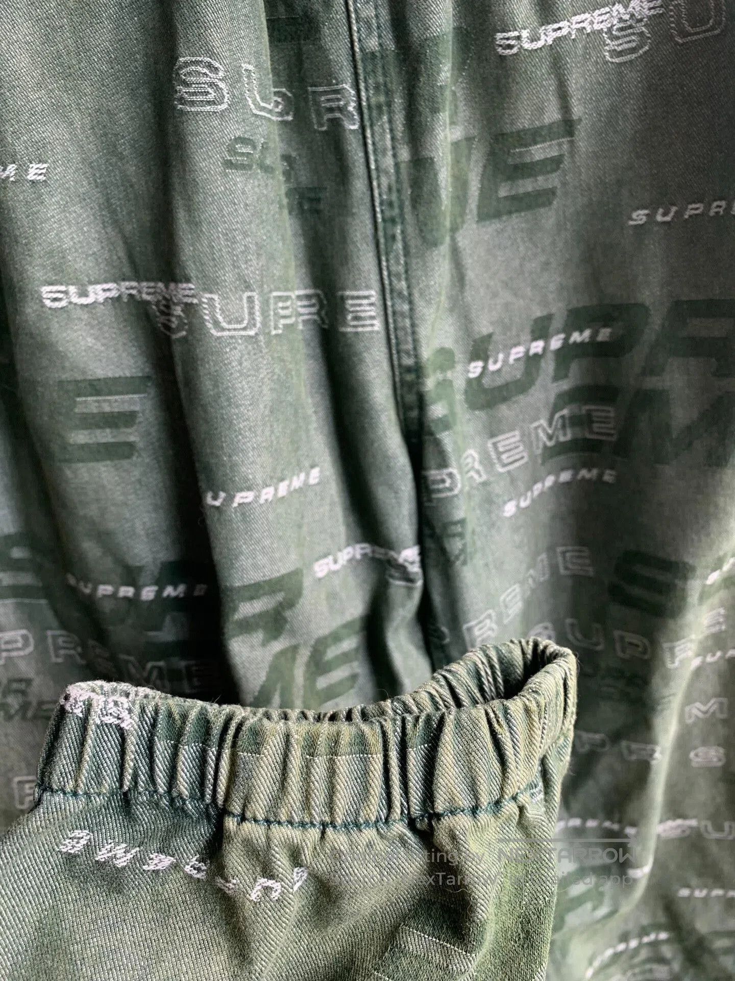 Supreme Supreme FW19 Dimensions Logo Denim Skate Pant. Size US 32 / EU 48 - 7 Thumbnail