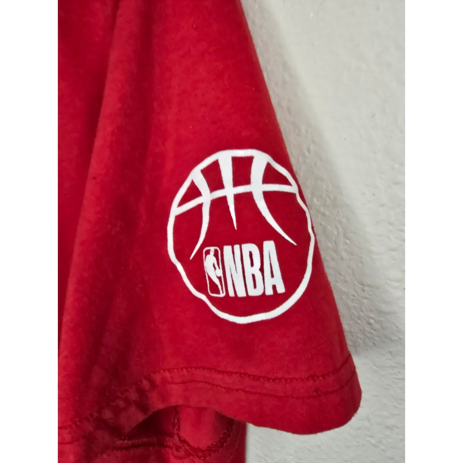 NBA NBA Basketball Shirt Men's XL Red Workout Practice Tee Size US XXL / EU 58 / 5 - 3 Thumbnail