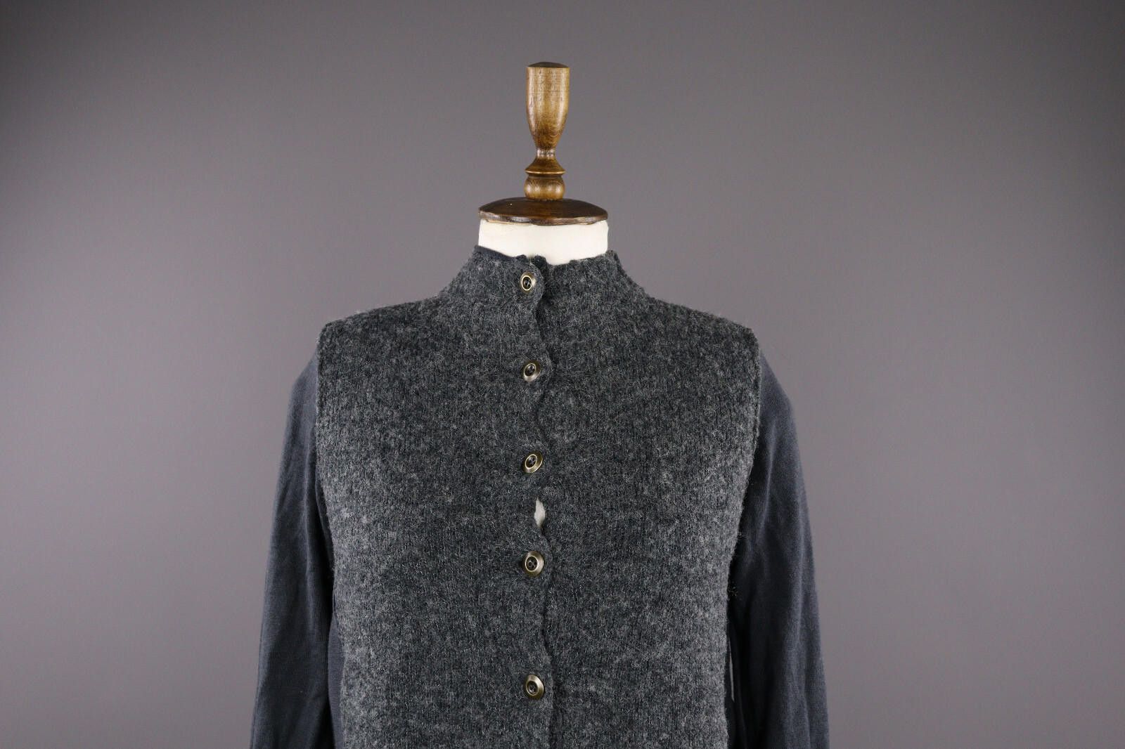 Rundholz Ladies Rundholz Casual Soft Knit Button Cardigan Sweater Size M / US 6-8 / IT 42-44 - 2 Thumbnail