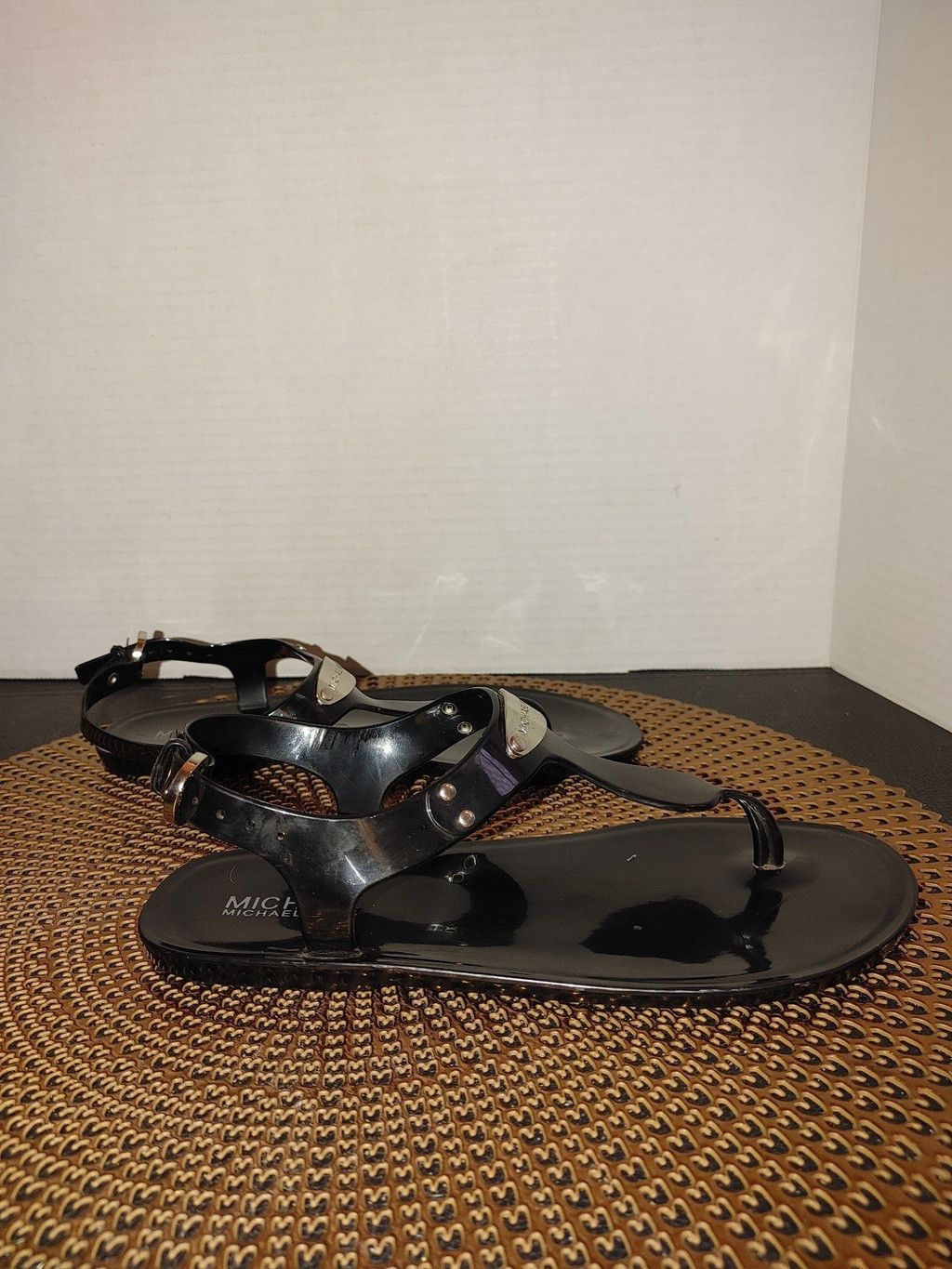 Michael Kors Michael Kors Signature Logo Plate Sandals Size 6.5 Size US 6 / IT 36 - 2 Thumbnail