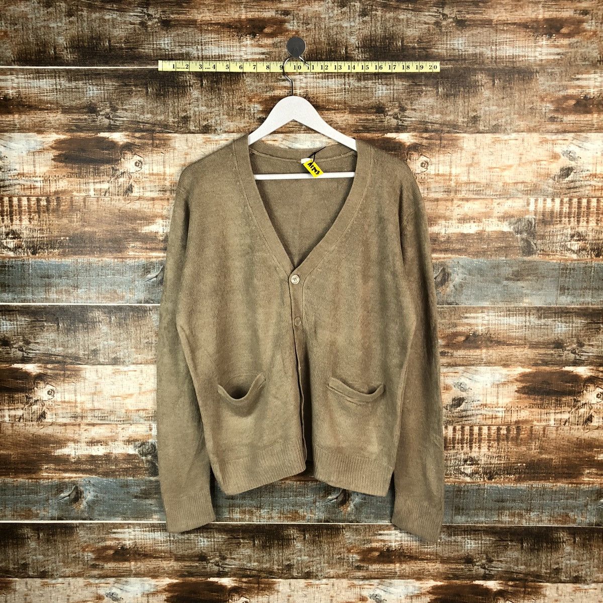 GU GU japan Brown Cardigan Knitwear #A1743 Size US M / EU 48-50 / 2 - 1 Thumbnail