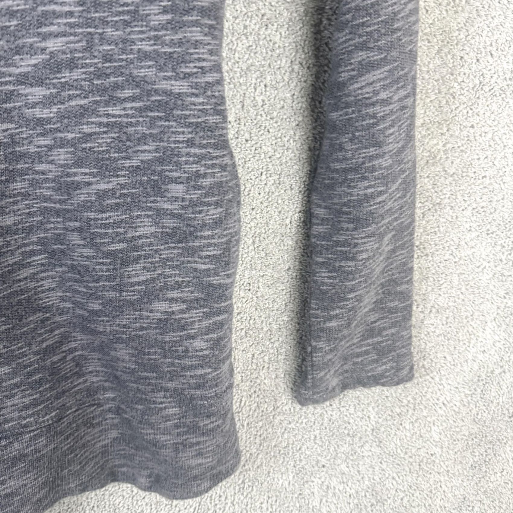 Prana prAna Sweater Tunic Womens M Gray Cowl Neck Long Sleeve Knit Pockets Size M / US 6-8 / IT 42-44 - 3 Thumbnail