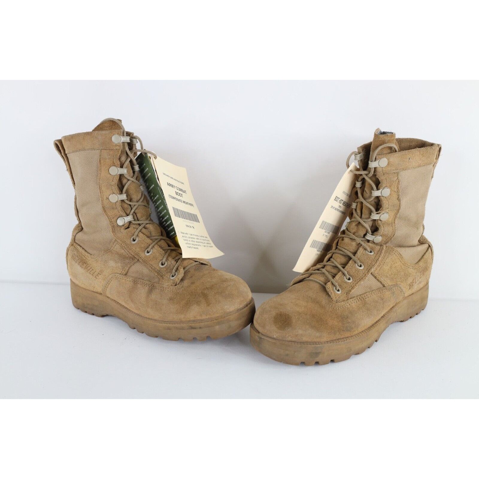 Vintage Deadstock Vintage Military Suede Leather Gortex Combat Boots Size US 7 / EU 40 - 1 Thumbnail