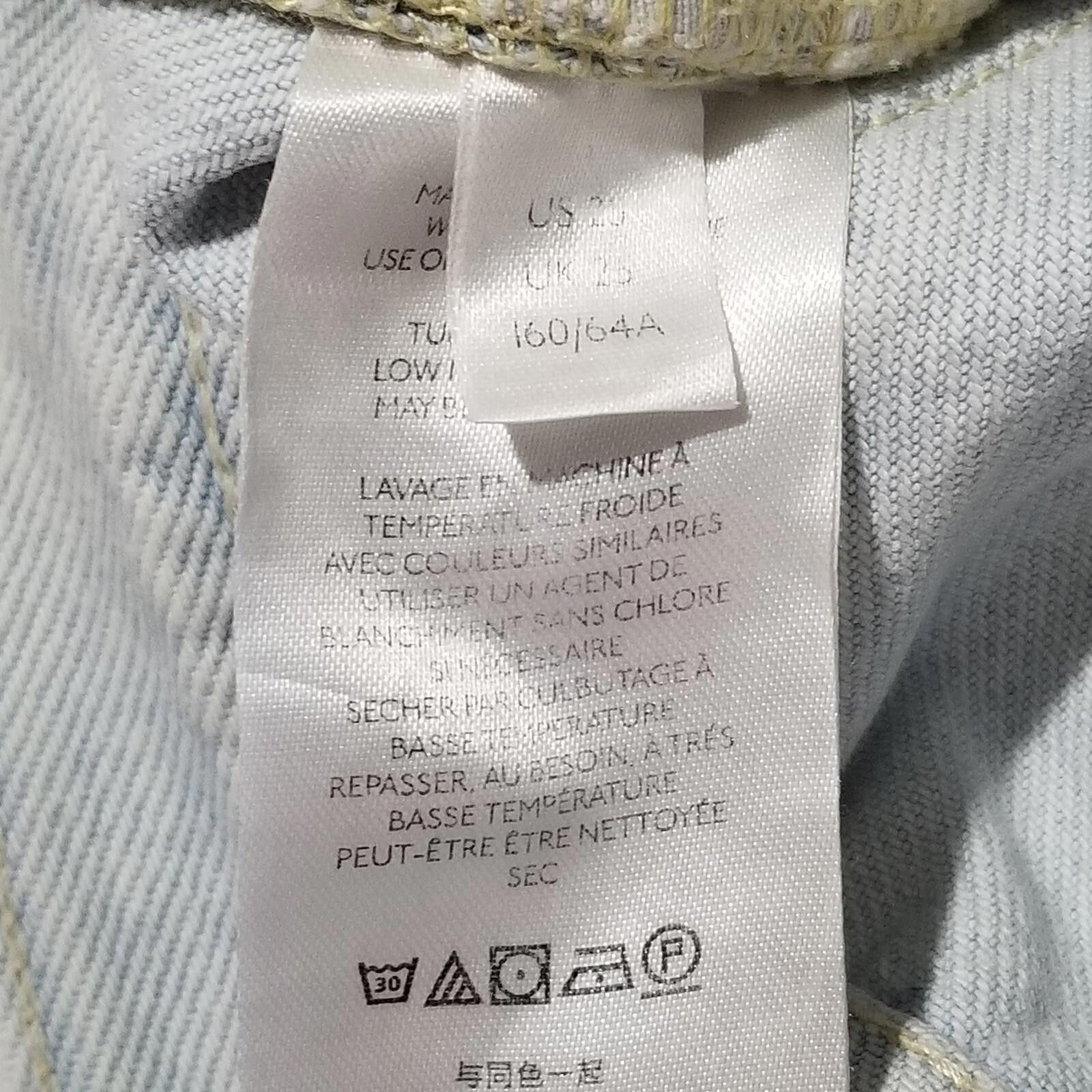 Free People Free People We The Free 25 Distressed High Waisted Jeans Size 25" / US 0 / IT 36 - 3 Thumbnail