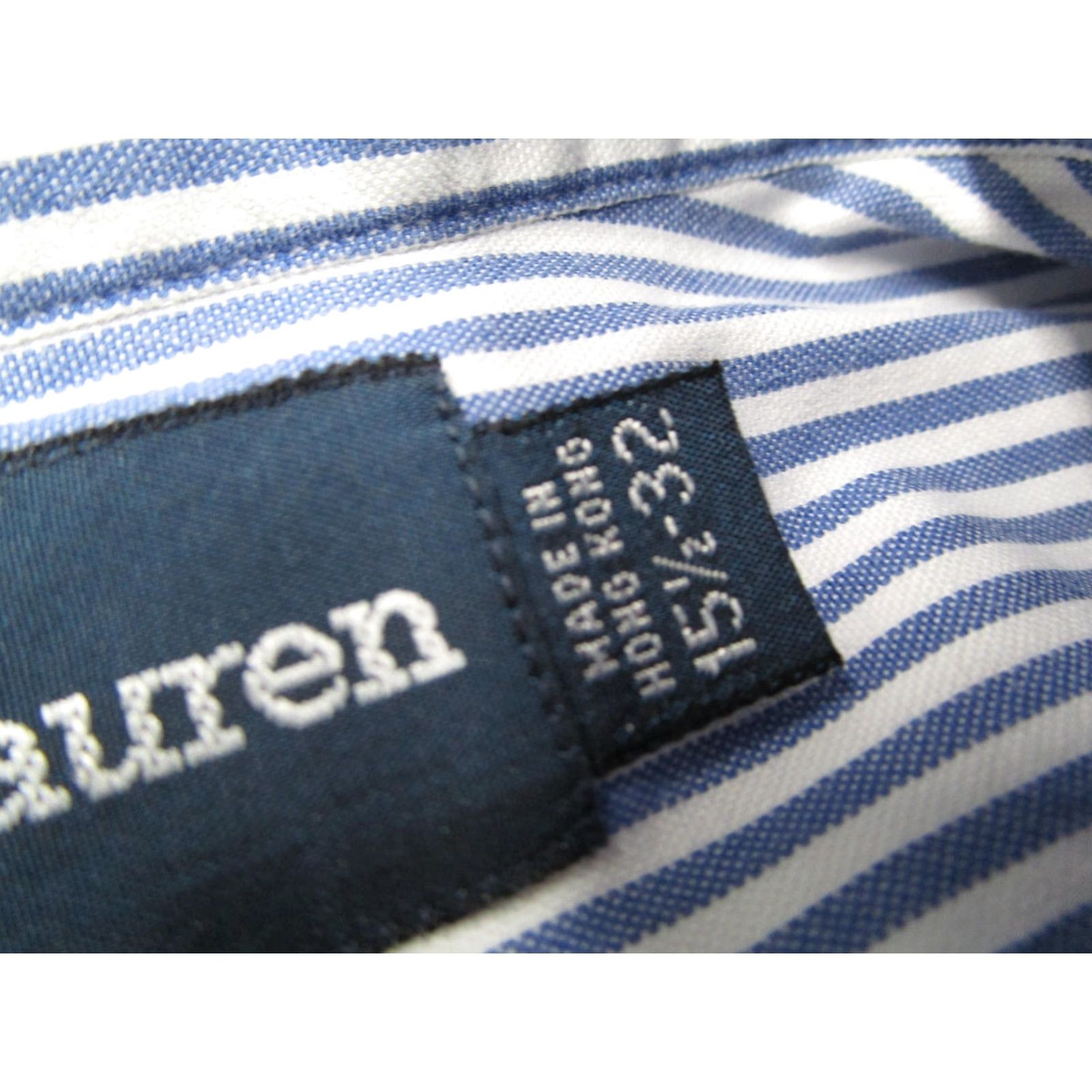 Ralph Lauren VINTAGE Ralph Lauren Yarmouth Shirt Mens 15.5 32 Stripe Button Down Oxford 90s Size US XS / EU 42 / 0 - 3 Thumbnail
