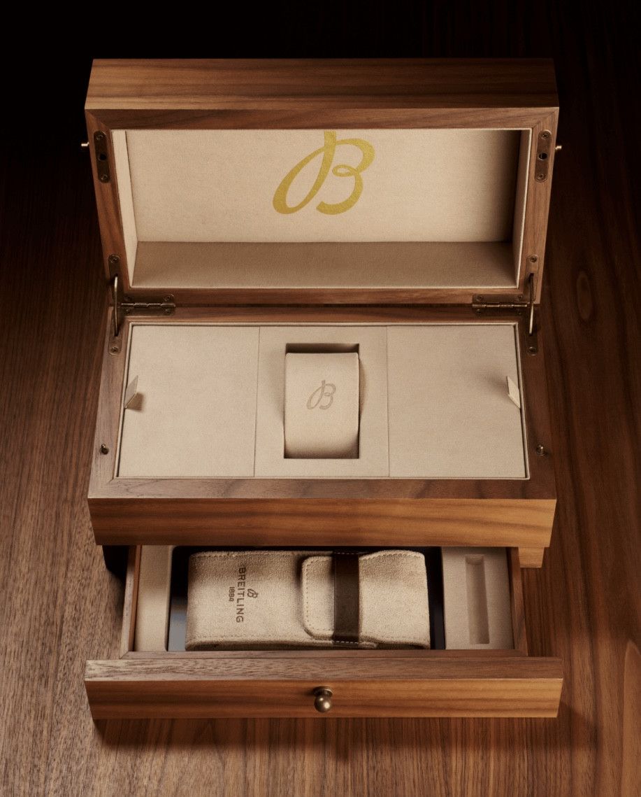 Breitling Breitling Limited Anniversary Wooden Watch Jewelry Box Size ONE SIZE - 3 Thumbnail