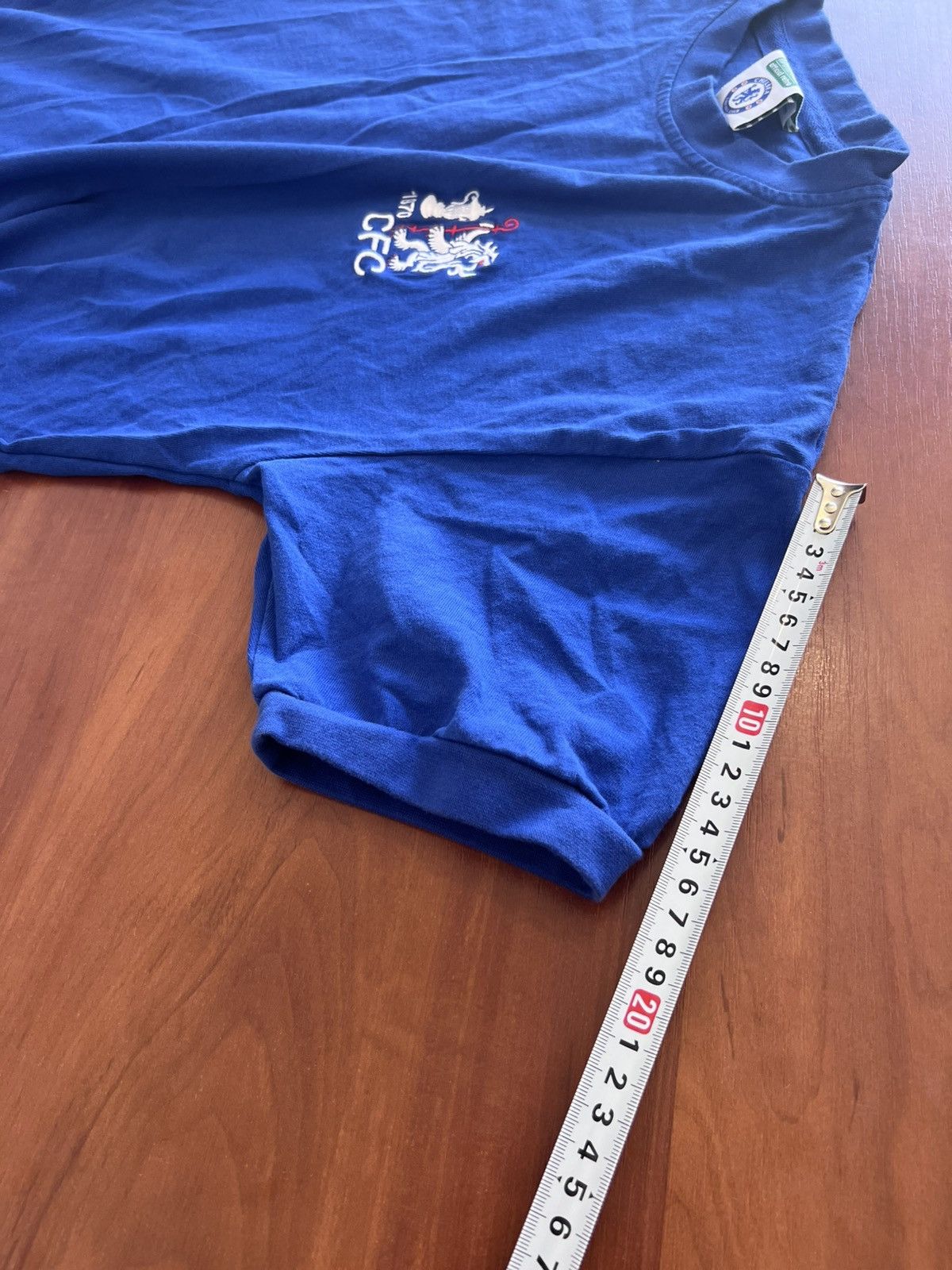 Other 1970/71 FC Chelsea Score Draw Remake Home Jersey Mens Blue M Size US M / EU 48-50 / 2 - 12 Thumbnail
