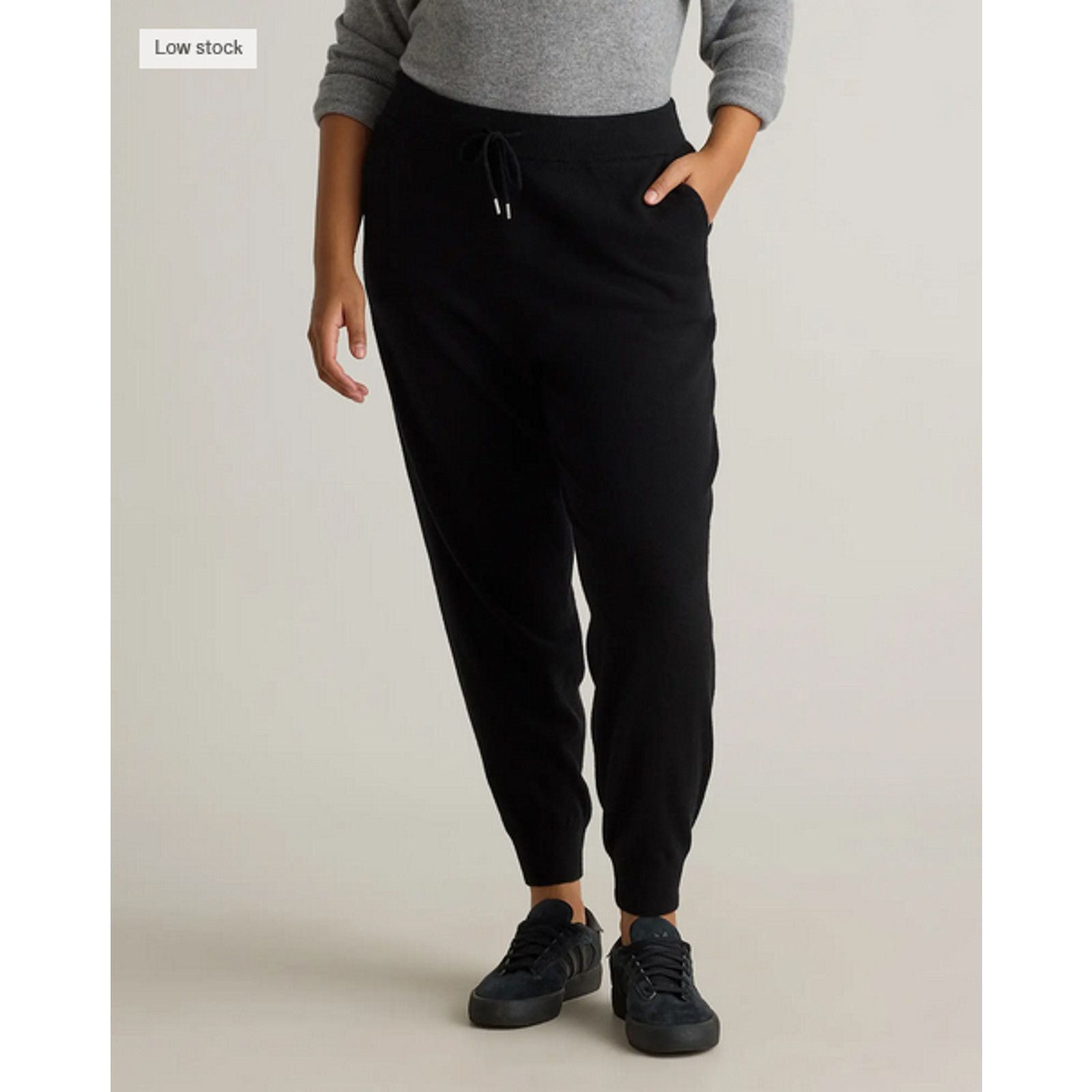 Quince Quince Mongolian Cashmere Sweatpants Navy S NWT Size 34" / US 12 / IT 48 - 1 Thumbnail