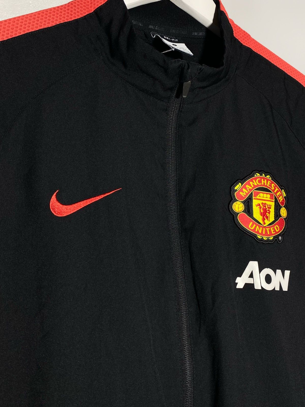 Nike Nike Manchester United 2010/11 Drill Track Jacket Size US L / EU 52-54 / 3 - 3 Thumbnail