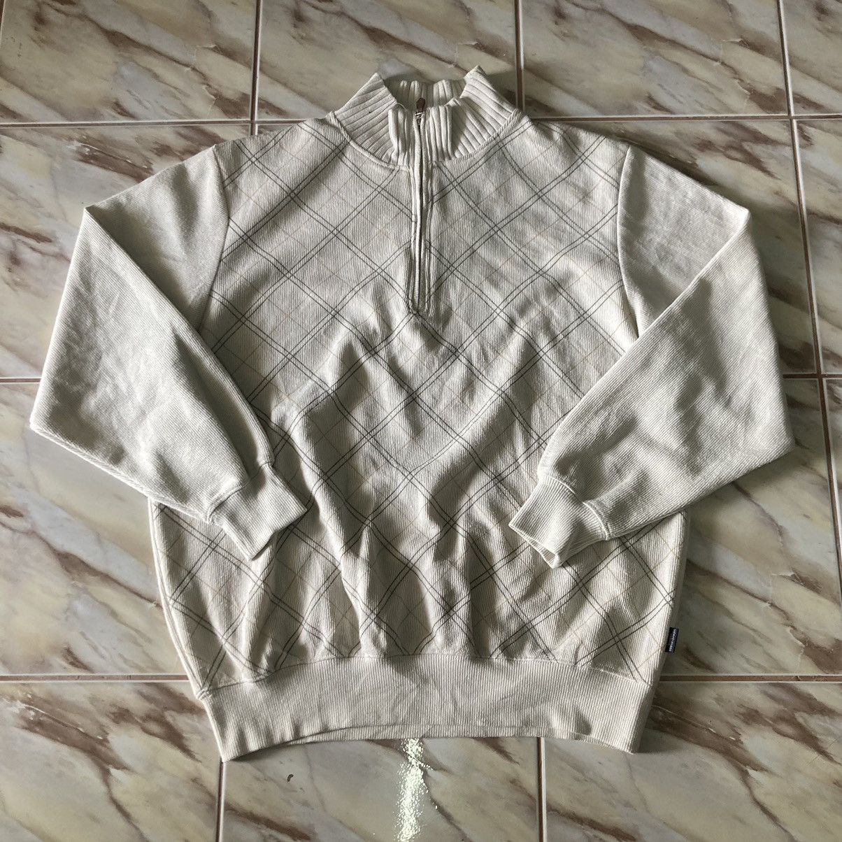 image of Michiko Koshino London Michiko London Koshino Half Zipper in White, Men's (Size XL)