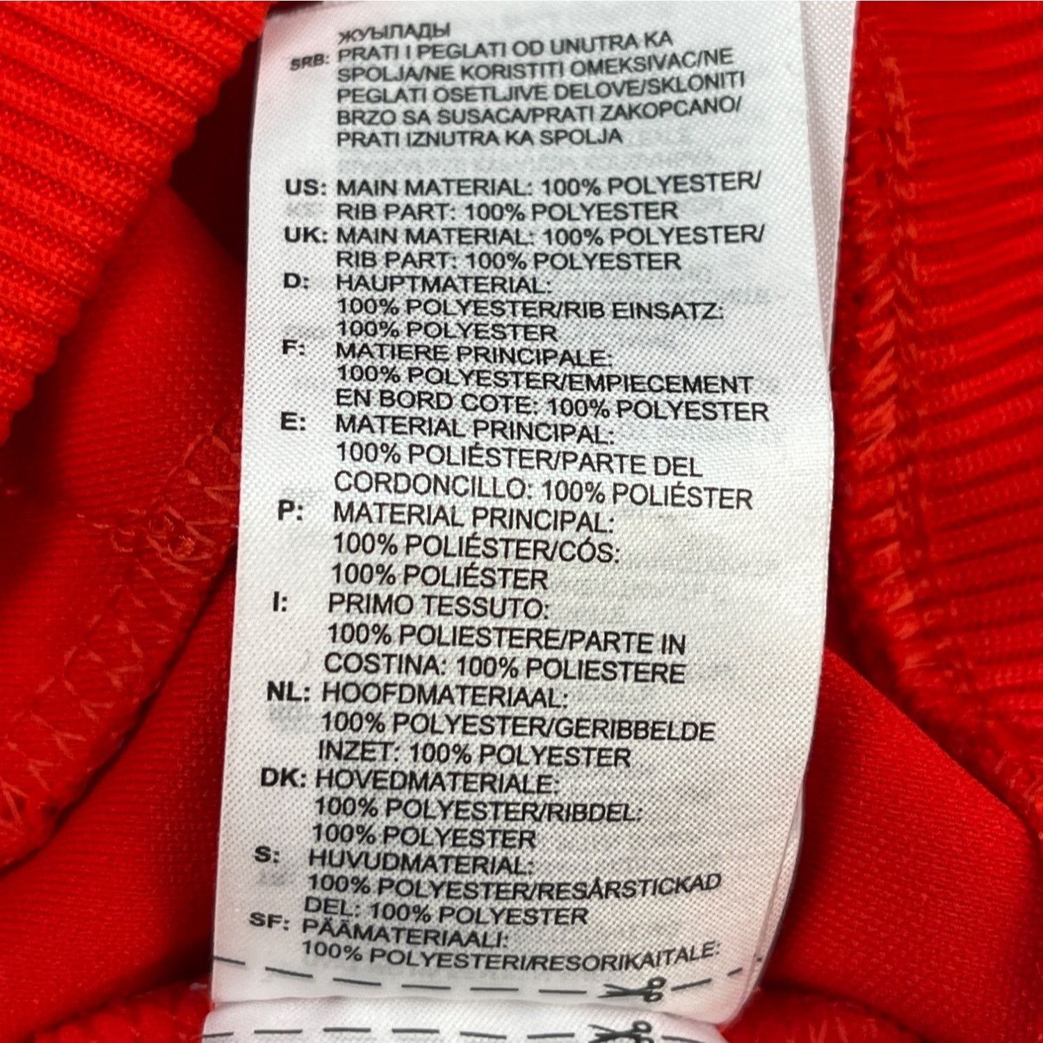 Adidas Adidas Tango Tape Blub House Men's Red Sweater/Light Jacket Size US S / EU 44-46 / 1 - 6 Thumbnail