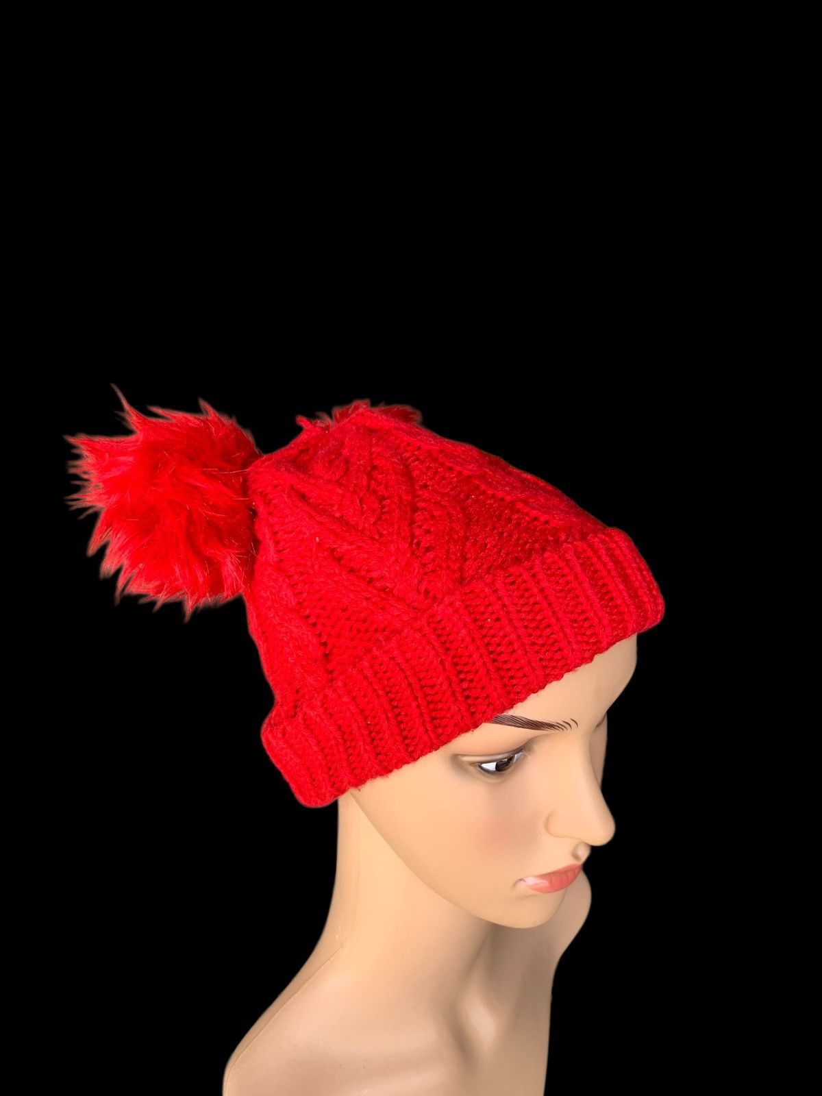 Japanese Brand × Kapital × Vintage Combo Two Beanies Hat Knitt Crochet Cute Size ONE SIZE - 13 Thumbnail