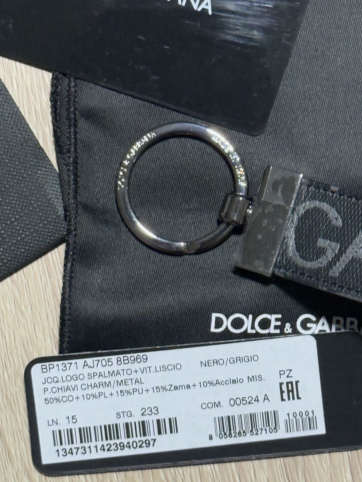 Dolce & Gabbana Dolce & Gabbana Keychain Faux Leather Keyring Size ONE SIZE - 6 Thumbnail