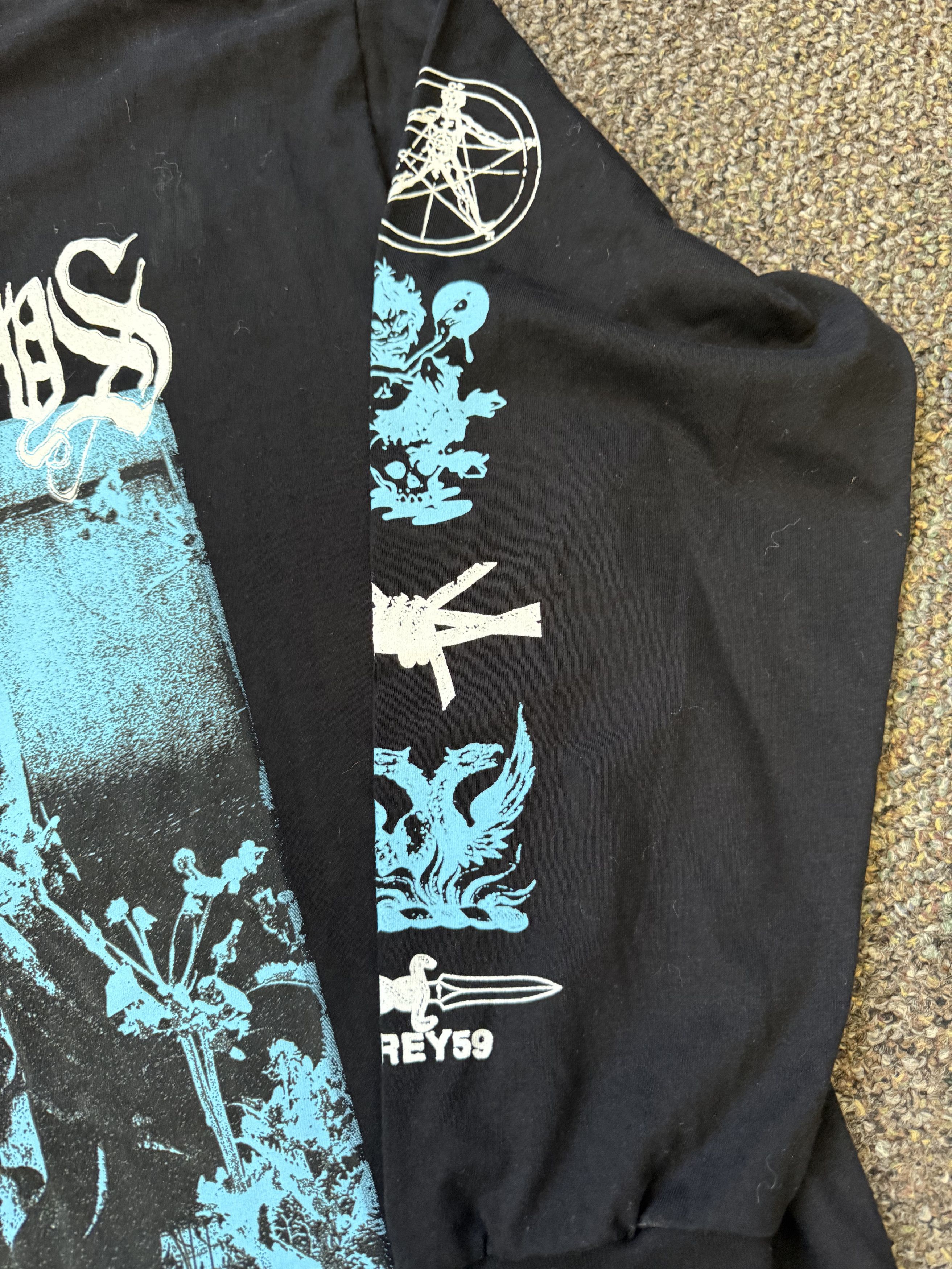 G59 Records $uicideBoy$ G59 GreyDay 2024 black blue long sleeve Size US XXL / EU 58 / 5 - 4 Thumbnail