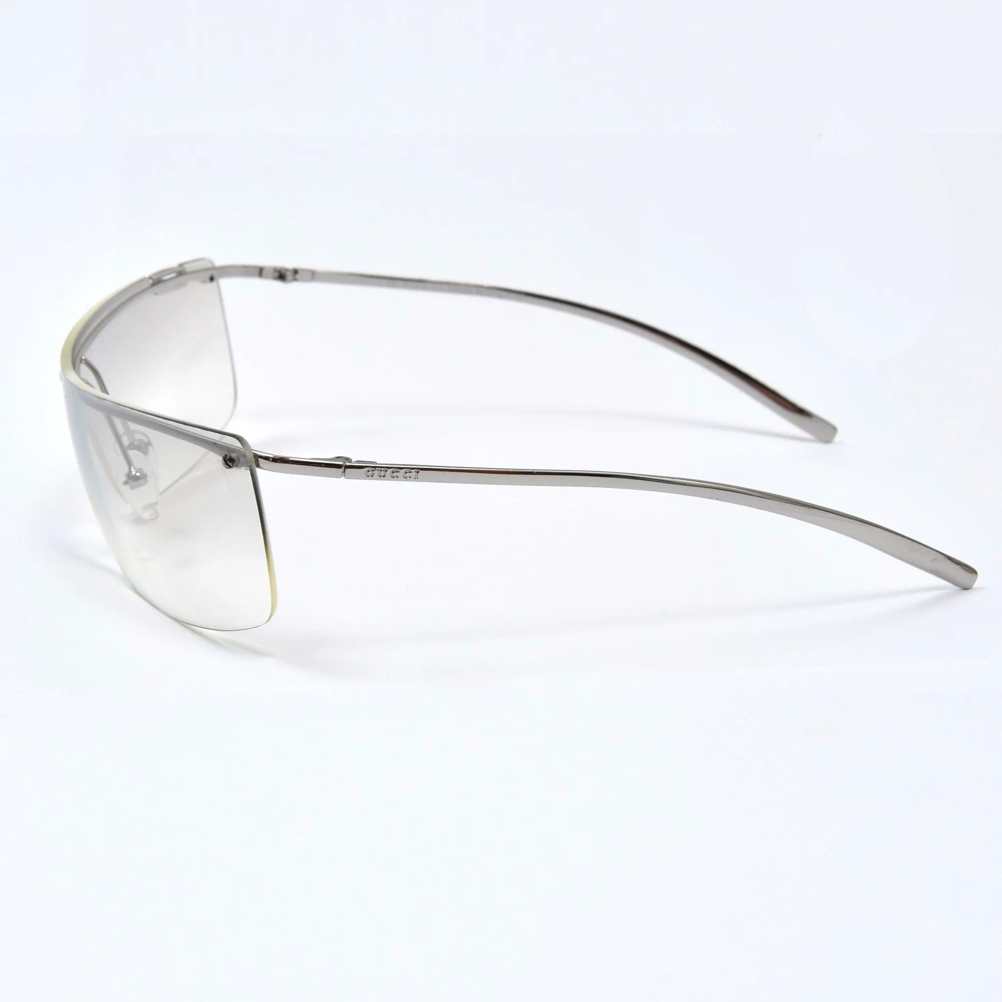Gucci × Tom Ford × Vintage Gucci Sunglasses Logo Shield Mask Pop Vintage GG 1719 Size ONE SIZE - 3 Thumbnail