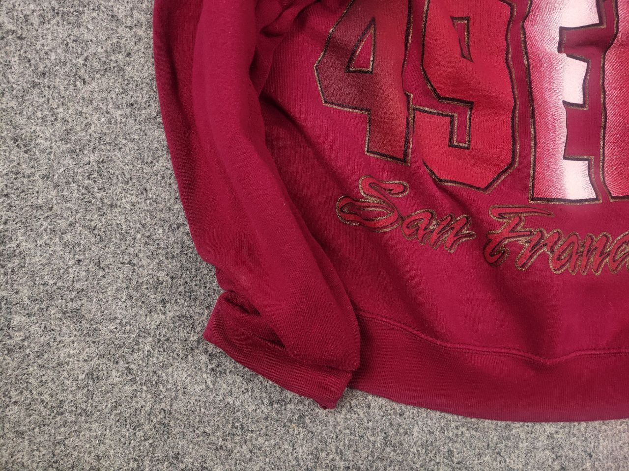 NFL Vintage 90's San Francisco 49ers NFL Big Logo Sweatshirt Size US M / EU 48-50 / 2 - 10 Thumbnail
