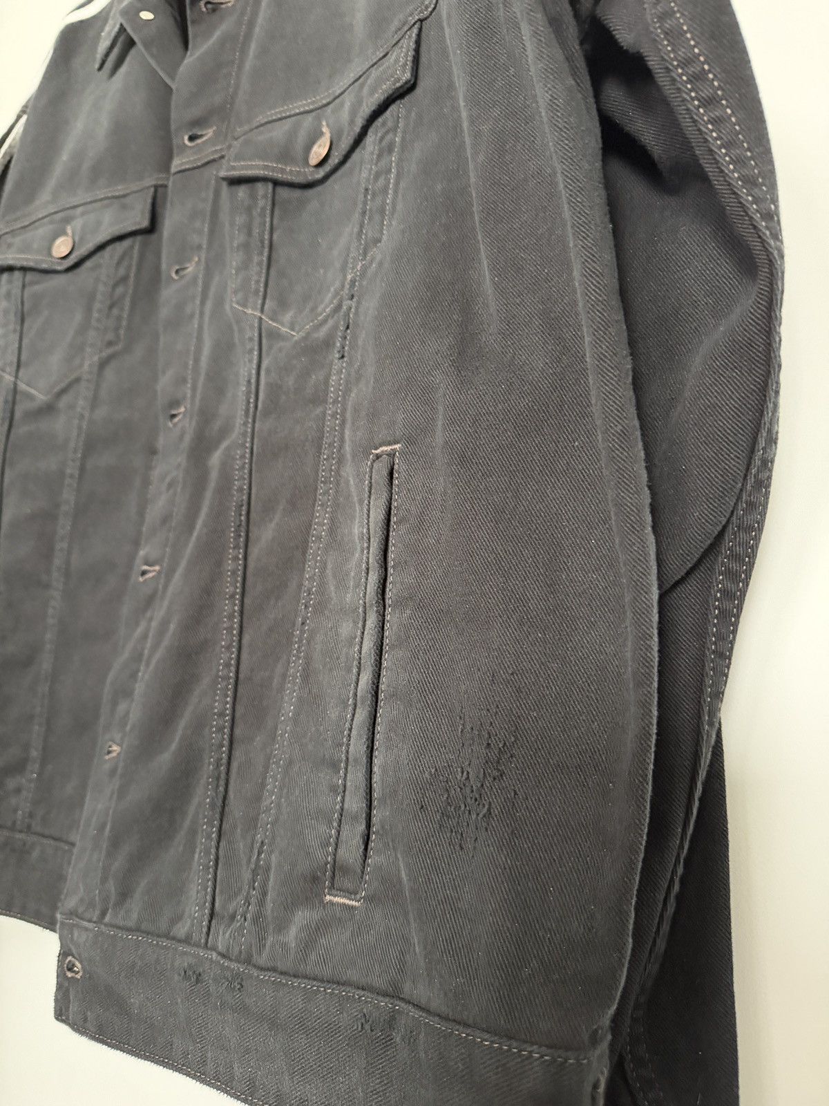 Adidas × Balenciaga Balenciaga x Adidas Black Denim Jacket Size 2 NWT Size US L / EU 52-54 / 3 - 11 Thumbnail