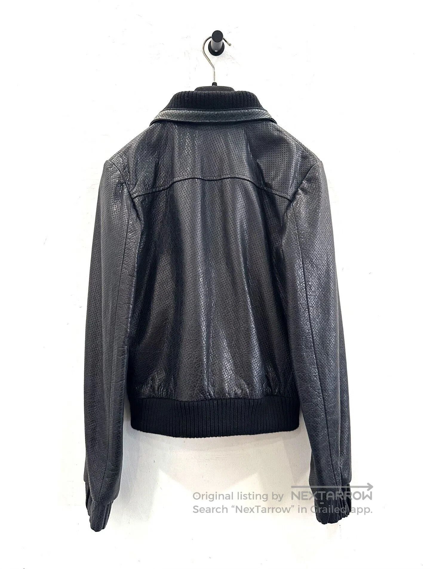 Balenciaga Balenciaga Women's Black Sheepskin Biker Jacket. Size S / US 4 / IT 40 - 2 Thumbnail