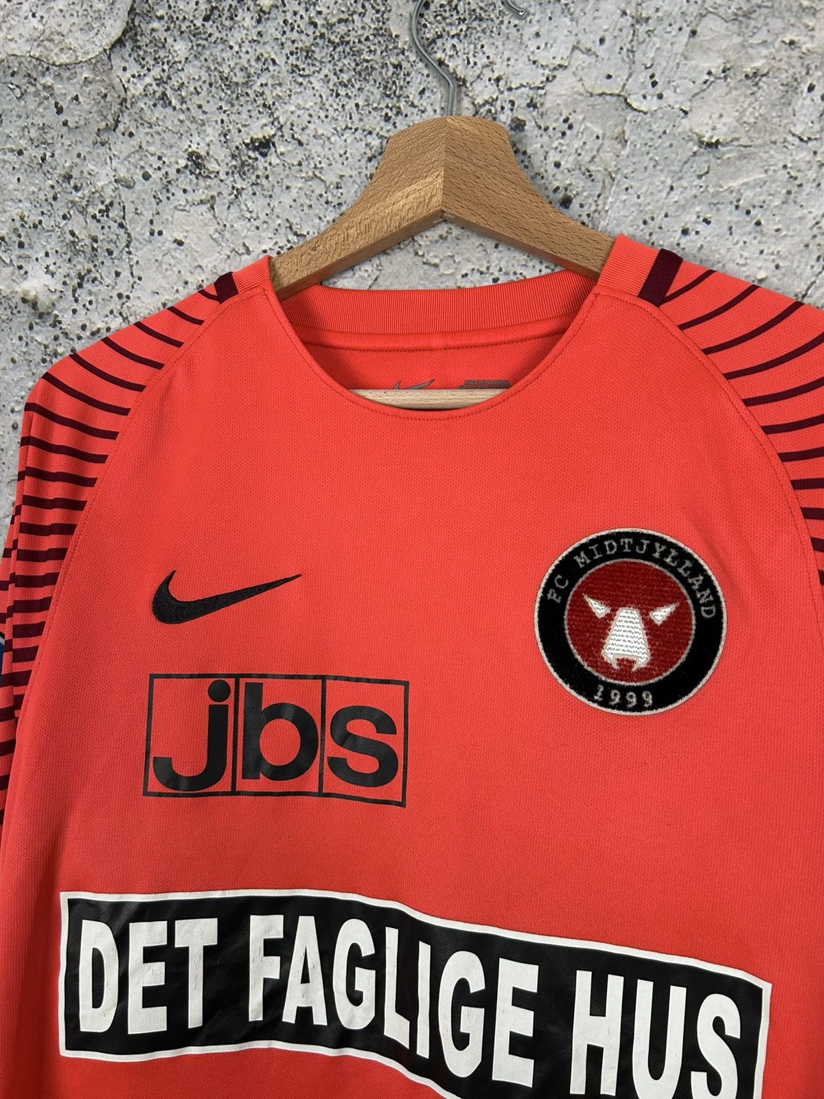 Nike FC Midtjylland Soccer Jersey Denmark Football Nike Rare Size US S / EU 44-46 / 1 - 3 Thumbnail