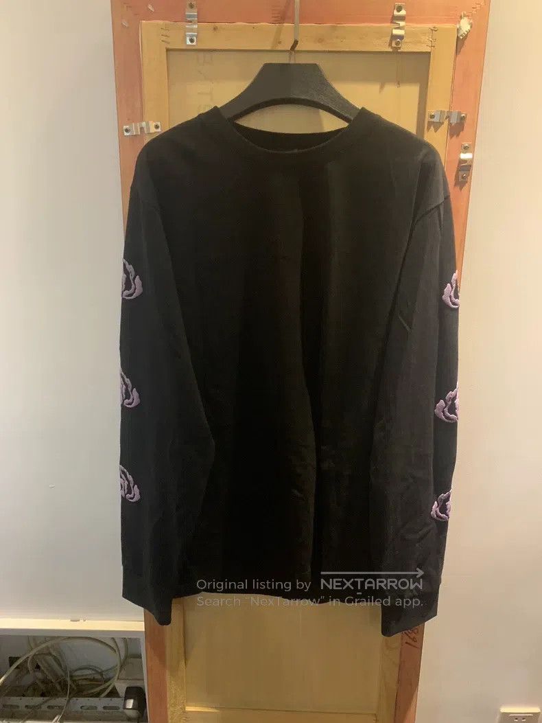 Givenchy Givenchy Black Long Sleeve T-Shirt Size US M / EU 48-50 / 2 - 1 Thumbnail