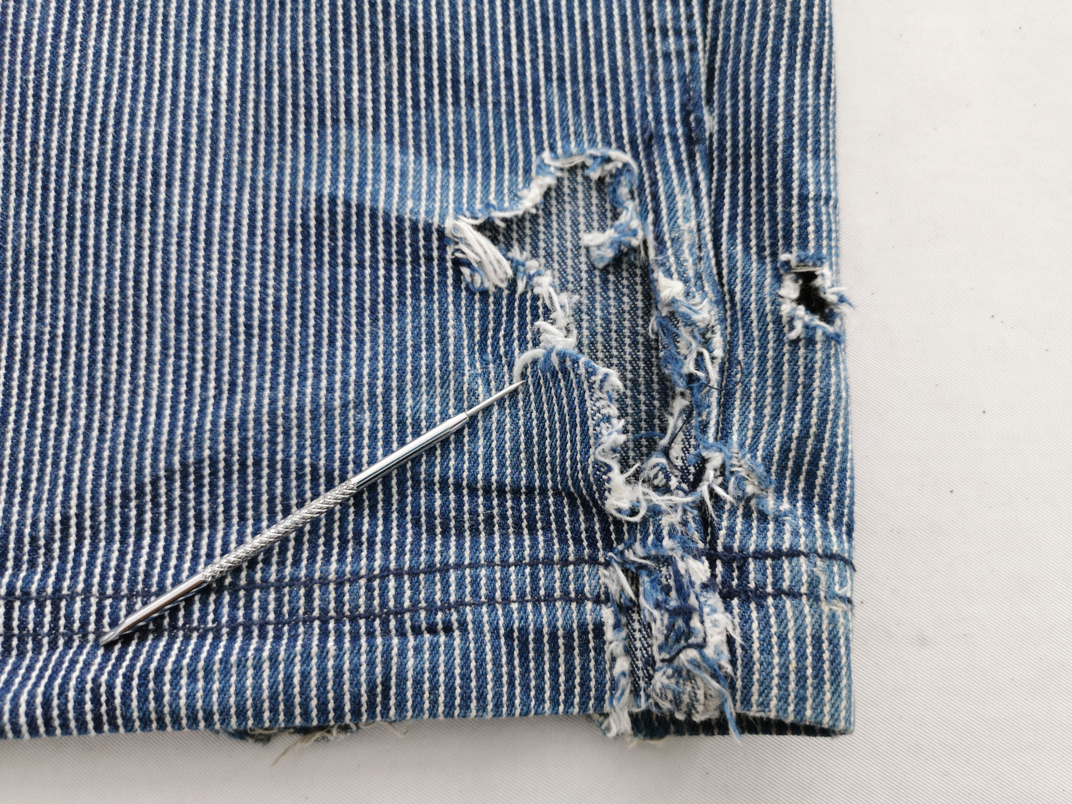 Vintage Distressed Vintage Freaky Hickory Carpanter Denim Jeans Size US 32 / EU 48 - 7 Thumbnail