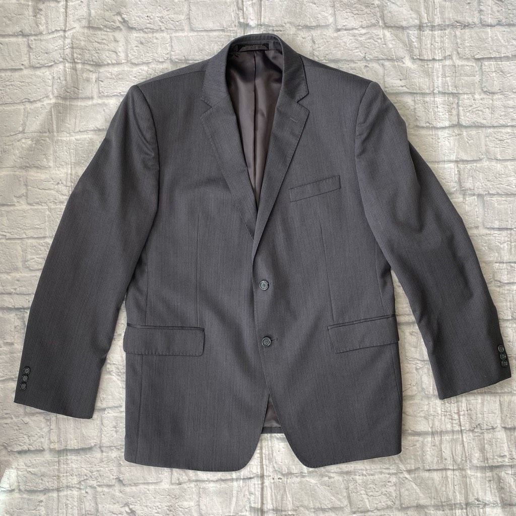 Other J Lawrence for men 44R 2 piece 100% wool suit 38/32 pants gr Size 44R - 11 Thumbnail