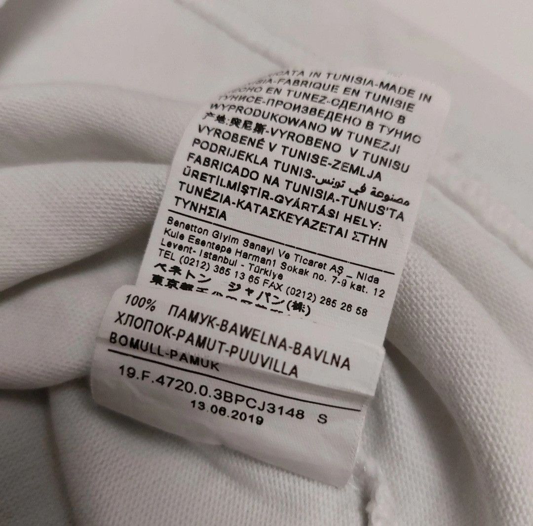 Benetton Benetton Rugby Shirt Pablo Escobar Narcos Size US S / EU 44-46 / 1 - 6 Thumbnail