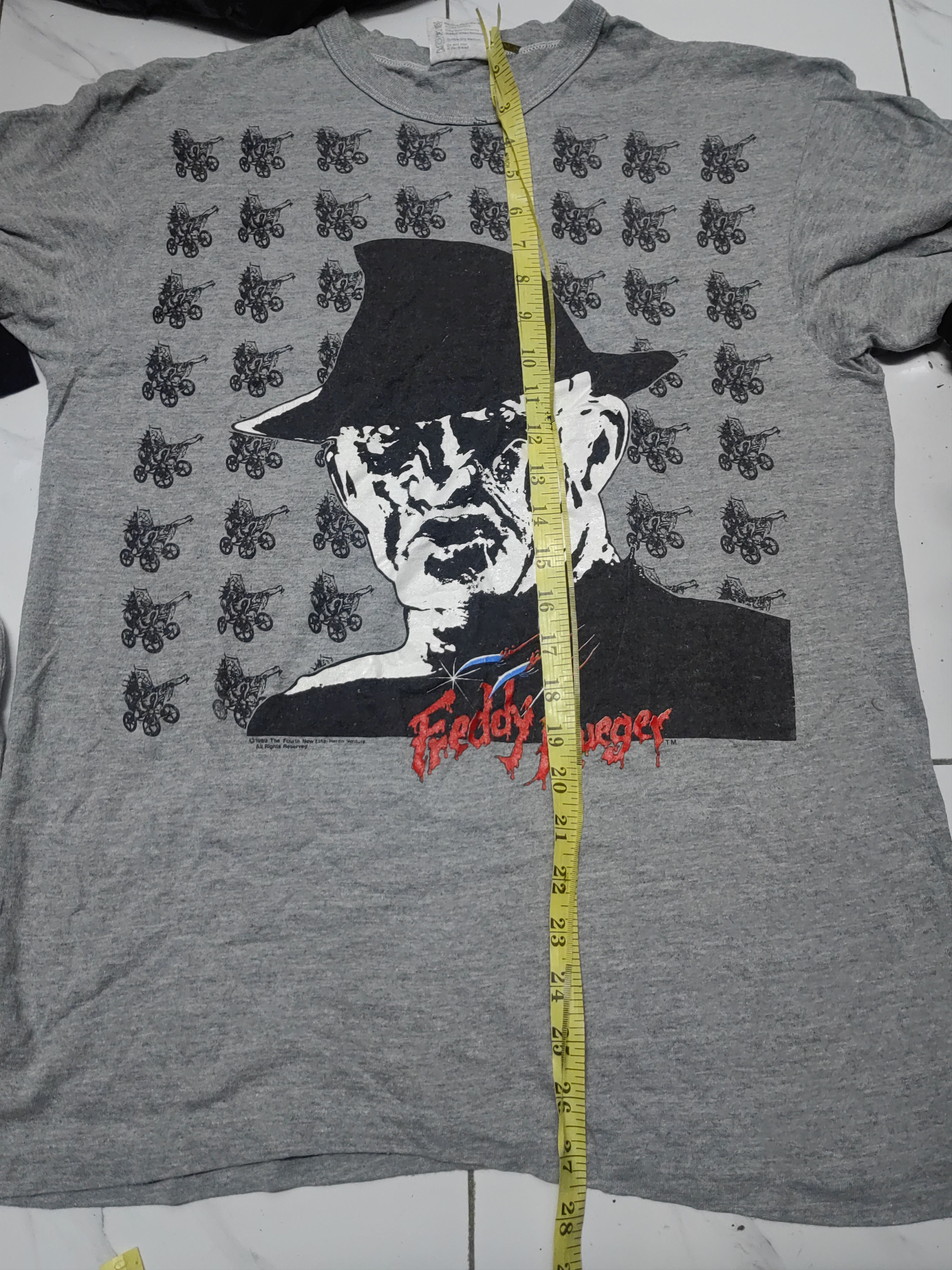 Vintage vintage fullprint FREDDY KRUEGER Size US L / EU 52-54 / 3 - 5 Thumbnail