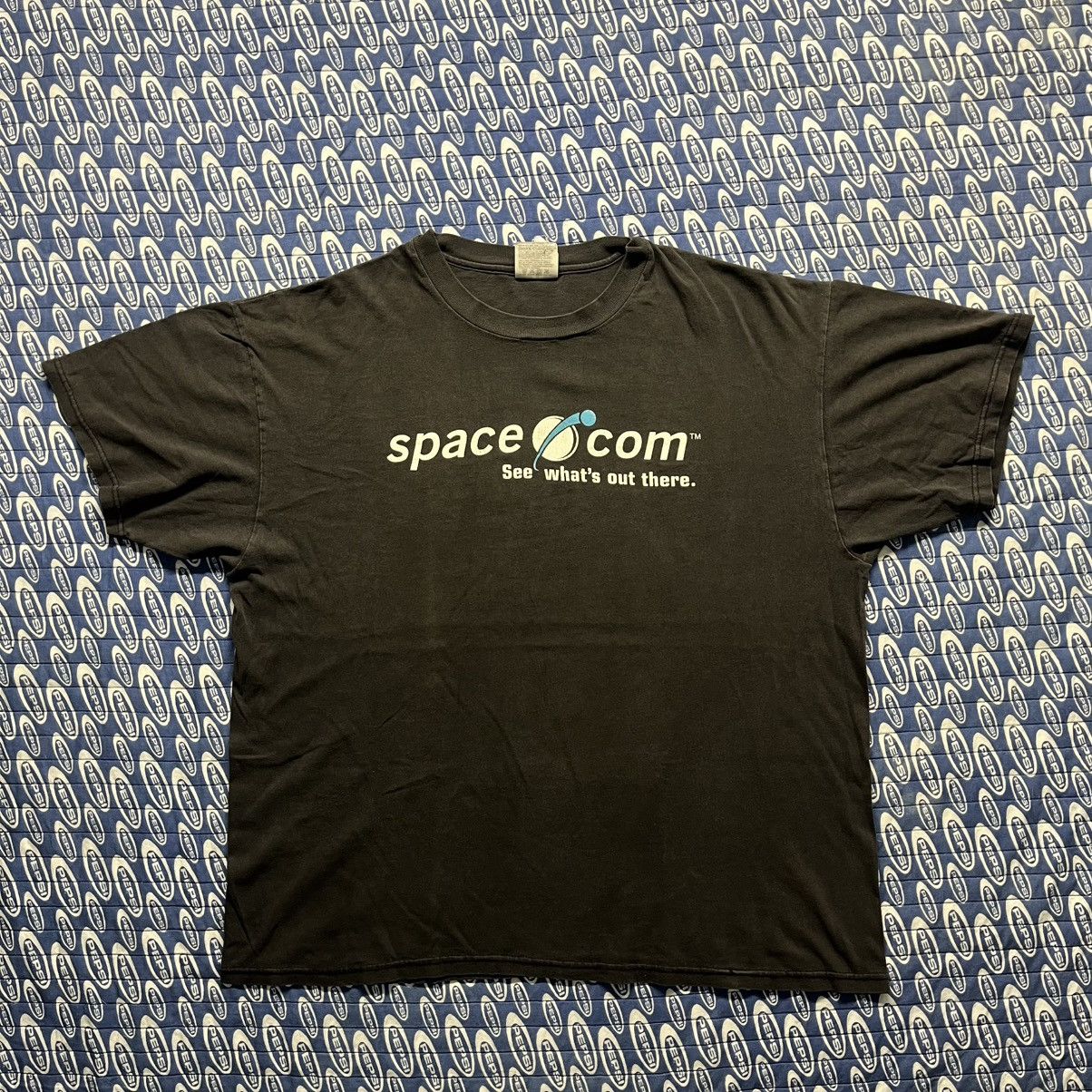 Hanes × Other × Vintage Vintage 90s Space.com Space Exploration NASA T Shirt Size US XL / EU 56 / 4 - 1 Thumbnail