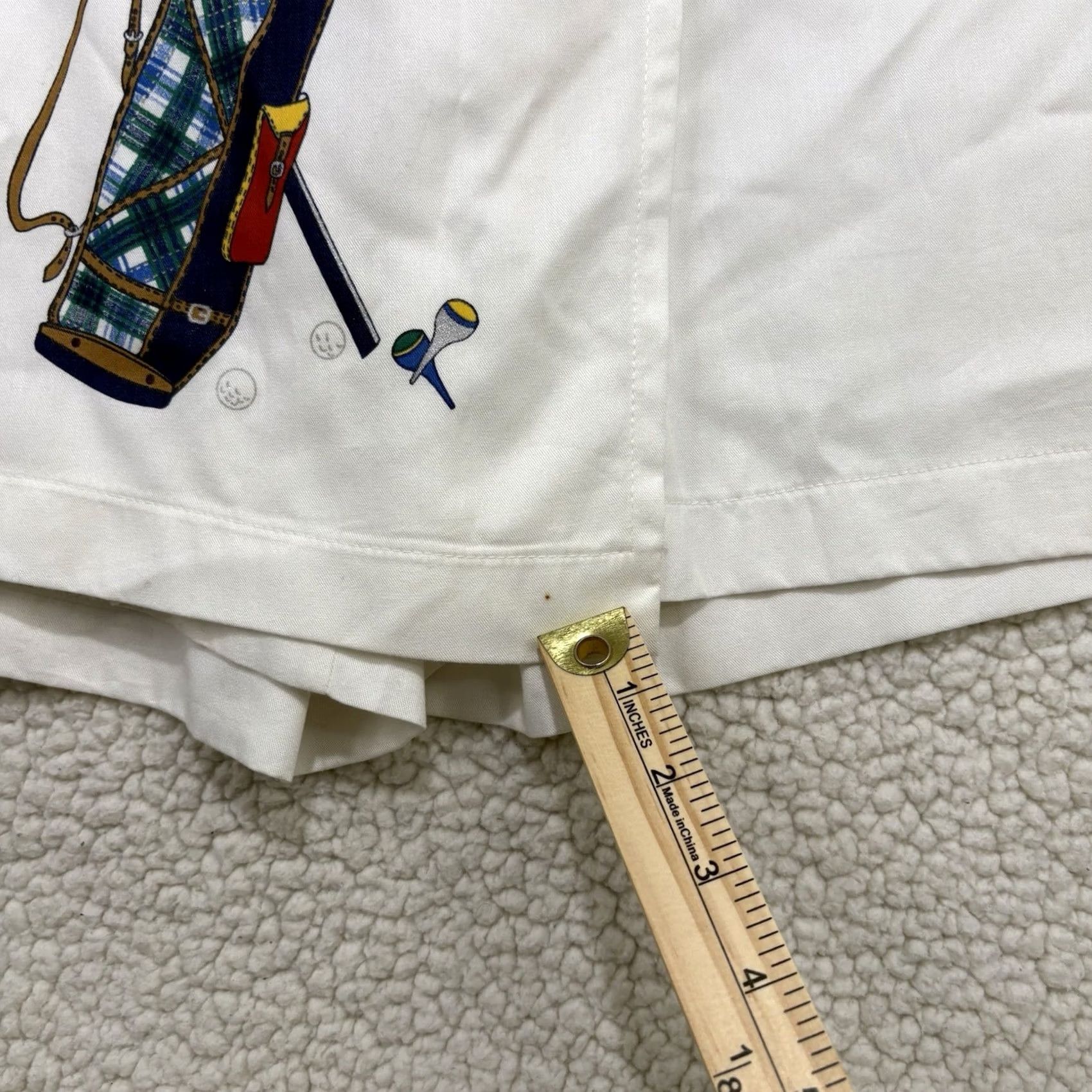 Vintage VINTAGE Jason Maxwell White Golf Wrap Skort Skirt Womens L Size 36" / US 14 / IT 50 - 3 Thumbnail