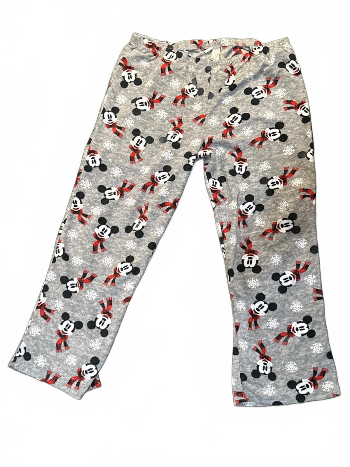 Disney Mickey Mouse Christmas Men's Grey XXL Sweatpants Size US 40 / EU 56 - 1 Thumbnail