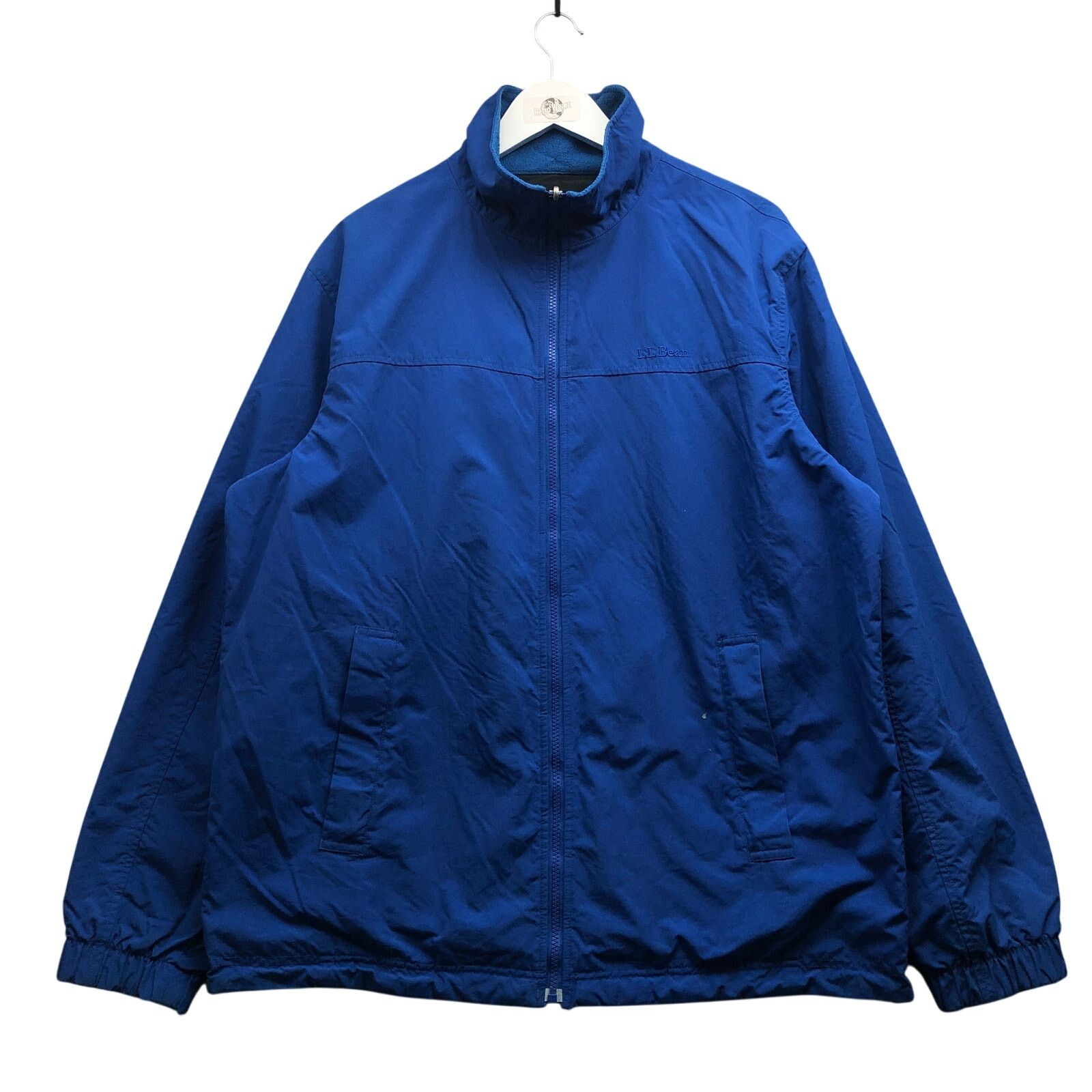 L.L. Bean LL Bean Fleece Nylon Reversible Jacket Mens Large Tall LT Size US L / EU 52-54 / 3 - 2 Thumbnail