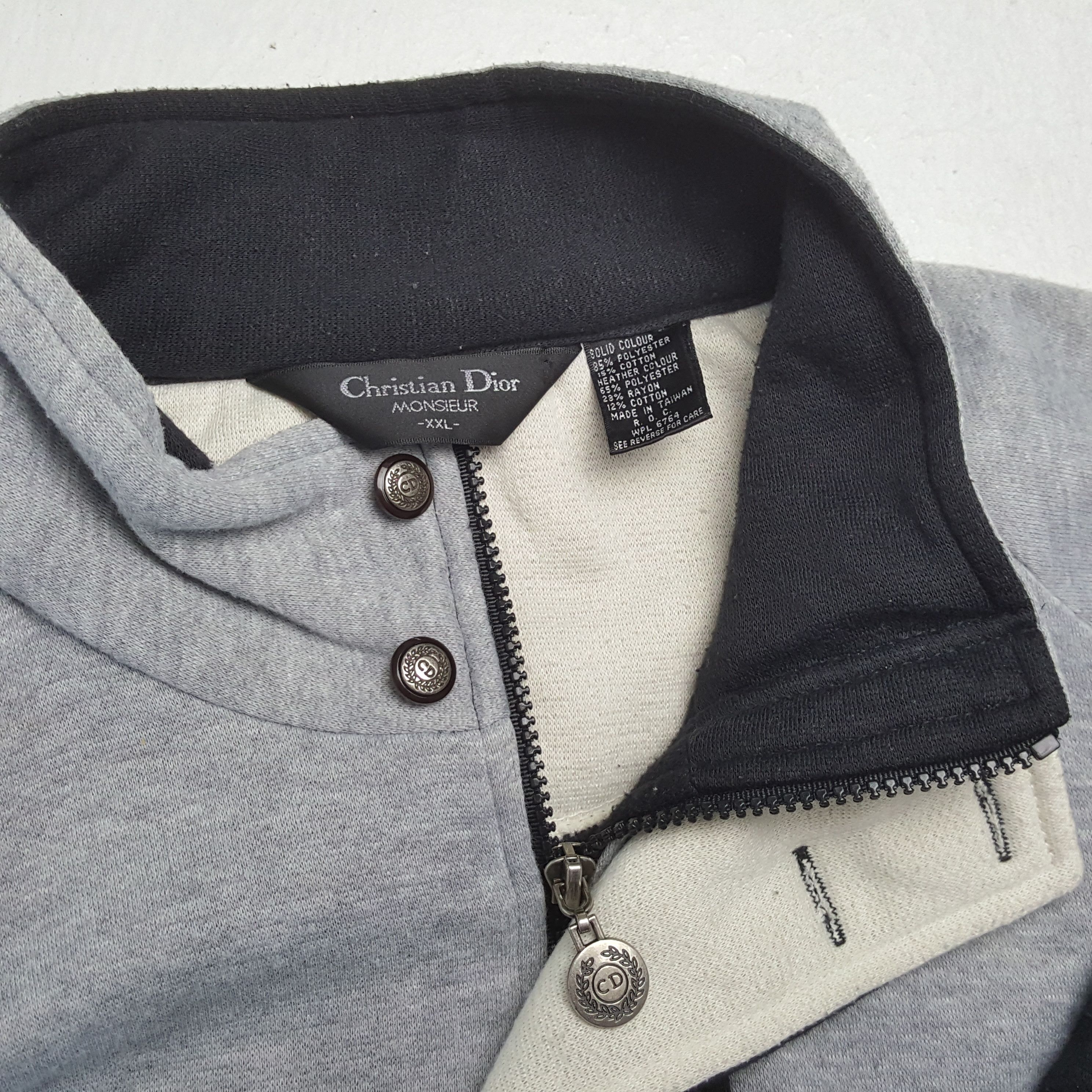 Christian Dior Monsieur × Vintage Vintage CHRISTIAN DIOR Italian Fashion Brand Sweaters Size US XXL / EU 58 / 5 - 10 Thumbnail