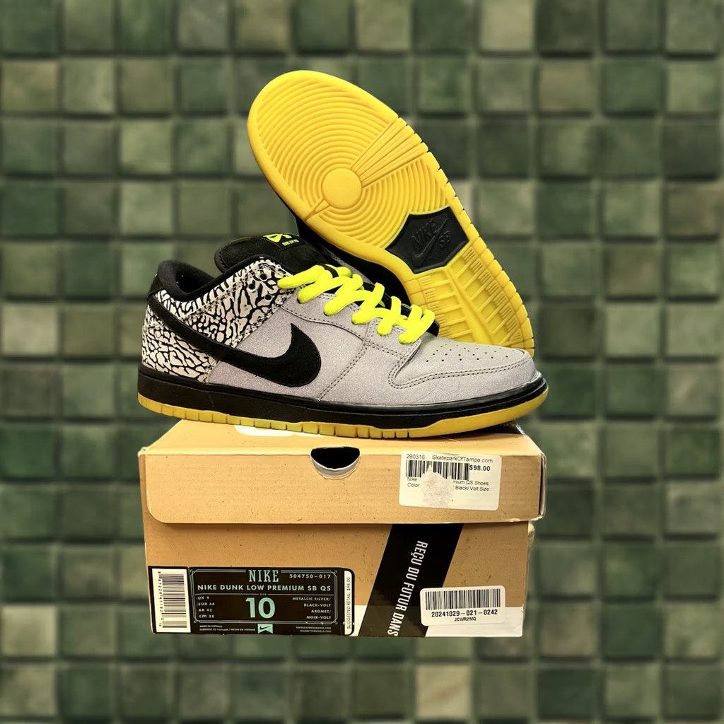 Nike Nike SB Dunk Low DJ Clark Kent x Primitive 112 - US 10 - Multicolor - Low Top - Used - 2013 - Box & Laces Included - Men Size US 9 / EU 42 - 1 Thumbnail