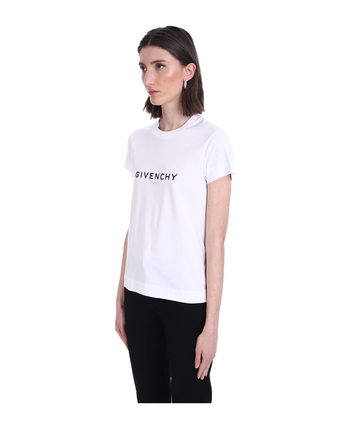 Givenchy o1srvl11e0625 T-Shirt in White Size M / US 6-8 / IT 42-44 - 2 Thumbnail