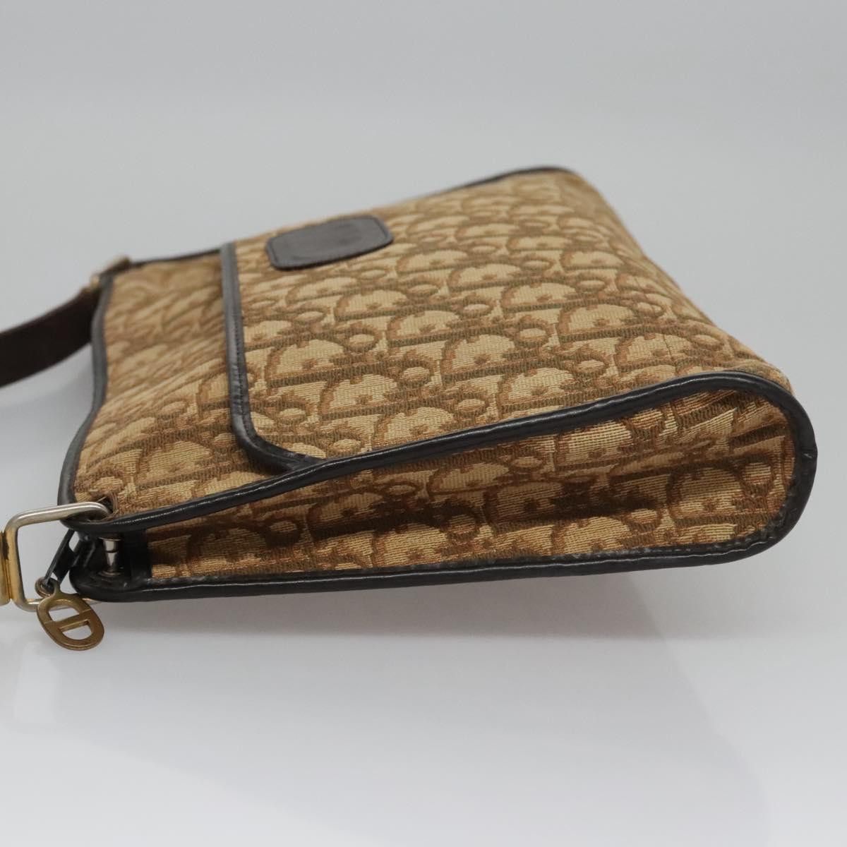 Dior DIOR Trotter Canvas Shoulder Bag Brown Size ONE SIZE - 5 Thumbnail