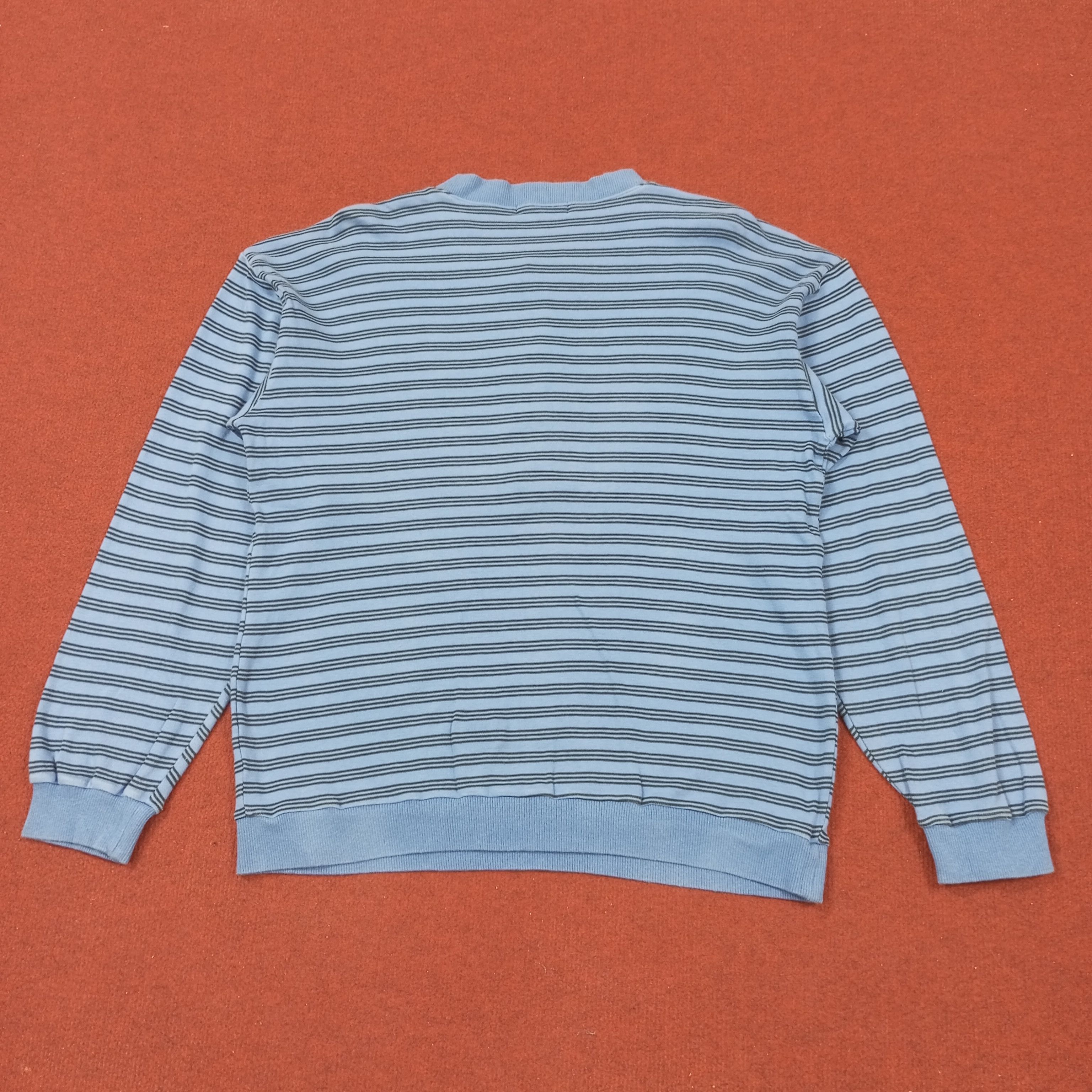 Christian Dior Monsieur × Vintage Christian Dior Monsieur Fashion Stripes Design Sweatshirt Size US M / EU 48-50 / 2 - 3 Thumbnail