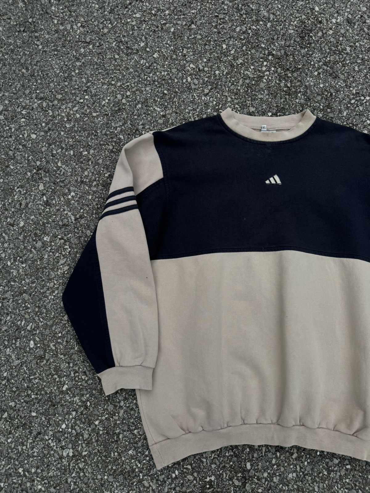 Adidas × Japanese Brand × Vintage Adidas Bootleg boxy crewneck vintage 90s rare rap skate Size US M / EU 48-50 / 2 - 3 Thumbnail