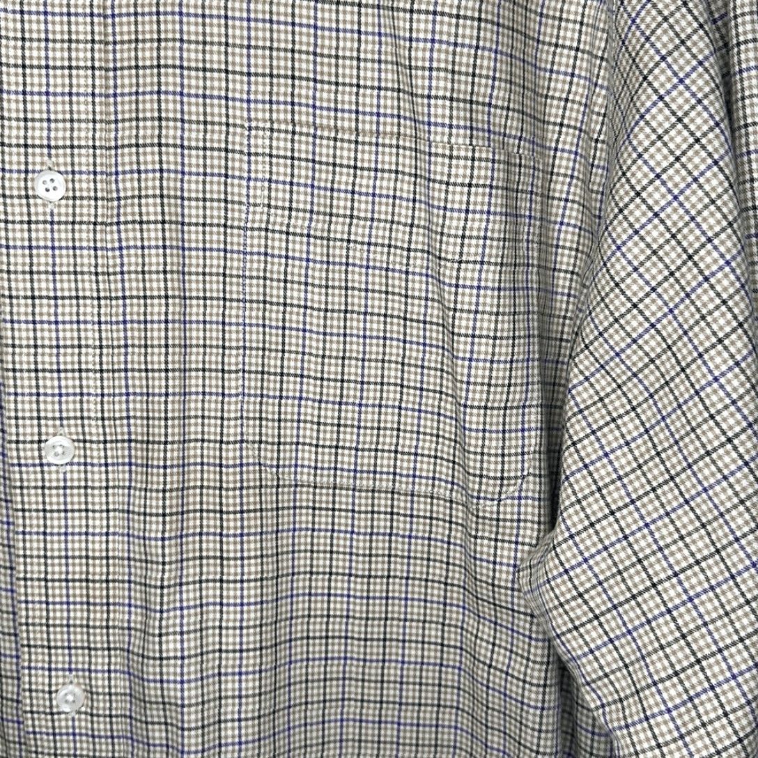 Ralph Lauren LAUREN RALPH LAUREN Shirt Mens Brown CHECKERED LONG SLEEVE Sz 17 1/2 Green Label Size US XXL / EU 58 / 5 - 2 Thumbnail