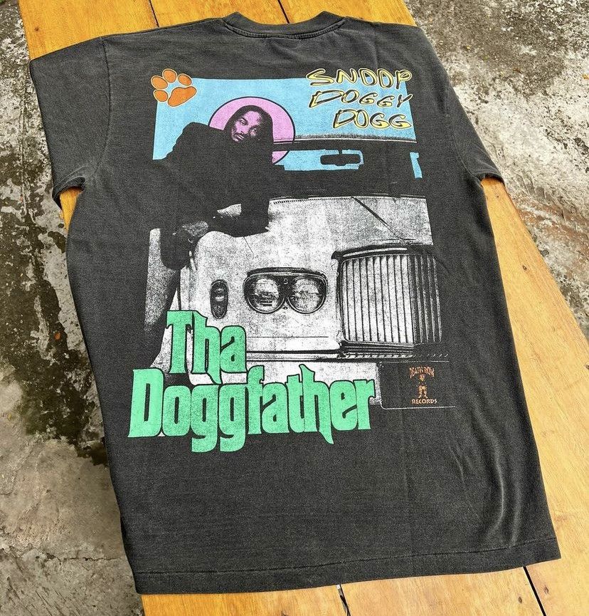 Japanese Brand SnoopDog The Dog Father bootleg tee raptees tshirt shirt Size US XL / EU 56 / 4 - 8 Thumbnail