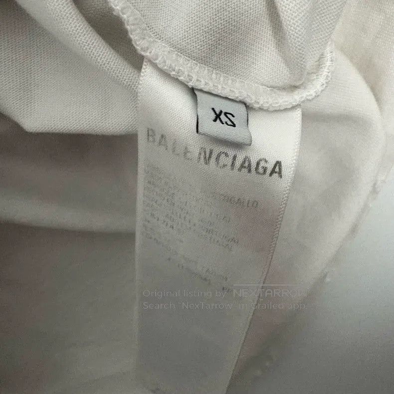 Balenciaga Balenciaga Logo letter pattern printed round-neck pullover Size US XS / EU 42 / 0 - 4 Thumbnail
