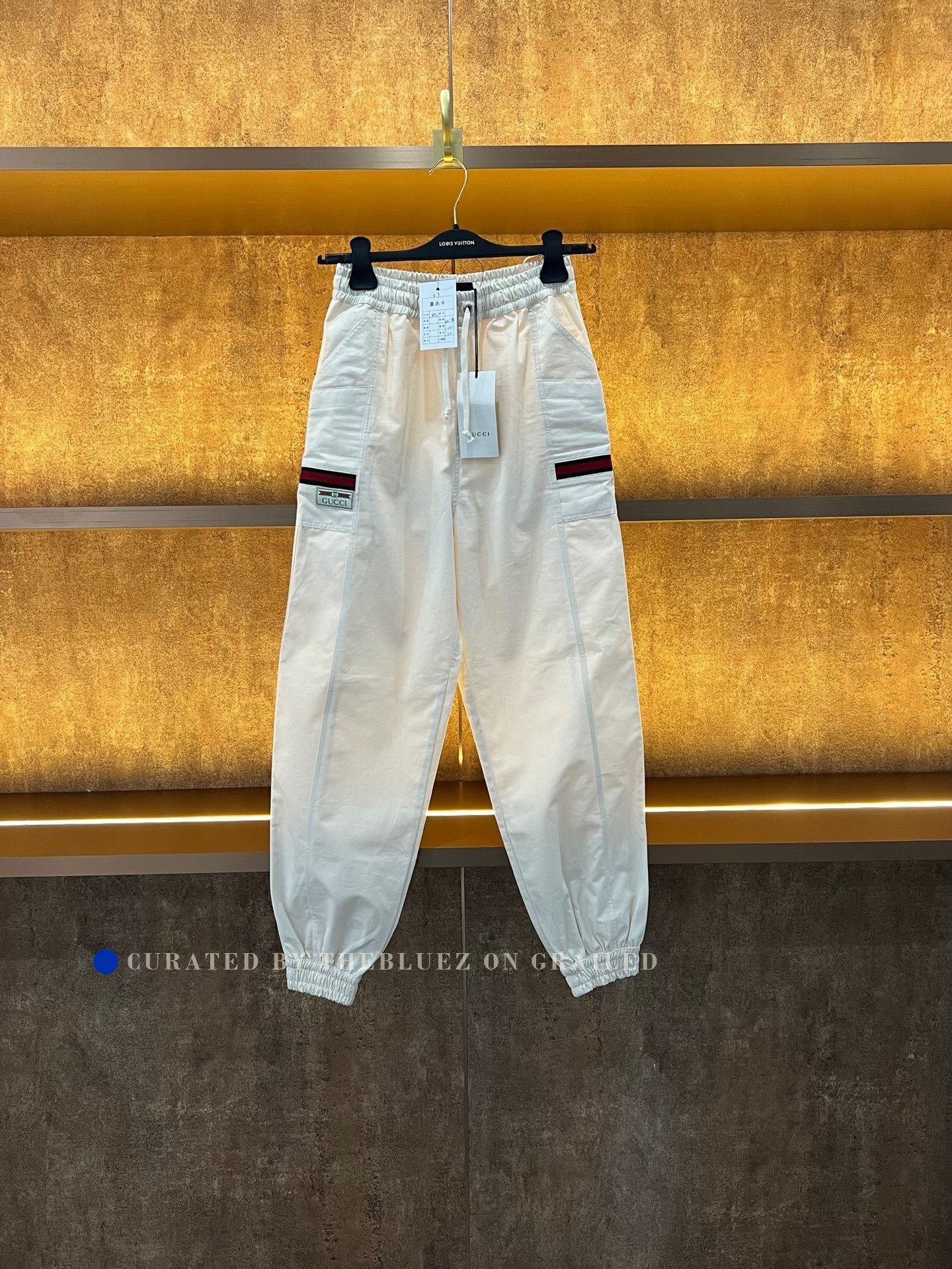Gucci Gucci White Cargo Pants Size 22" - 1 Thumbnail